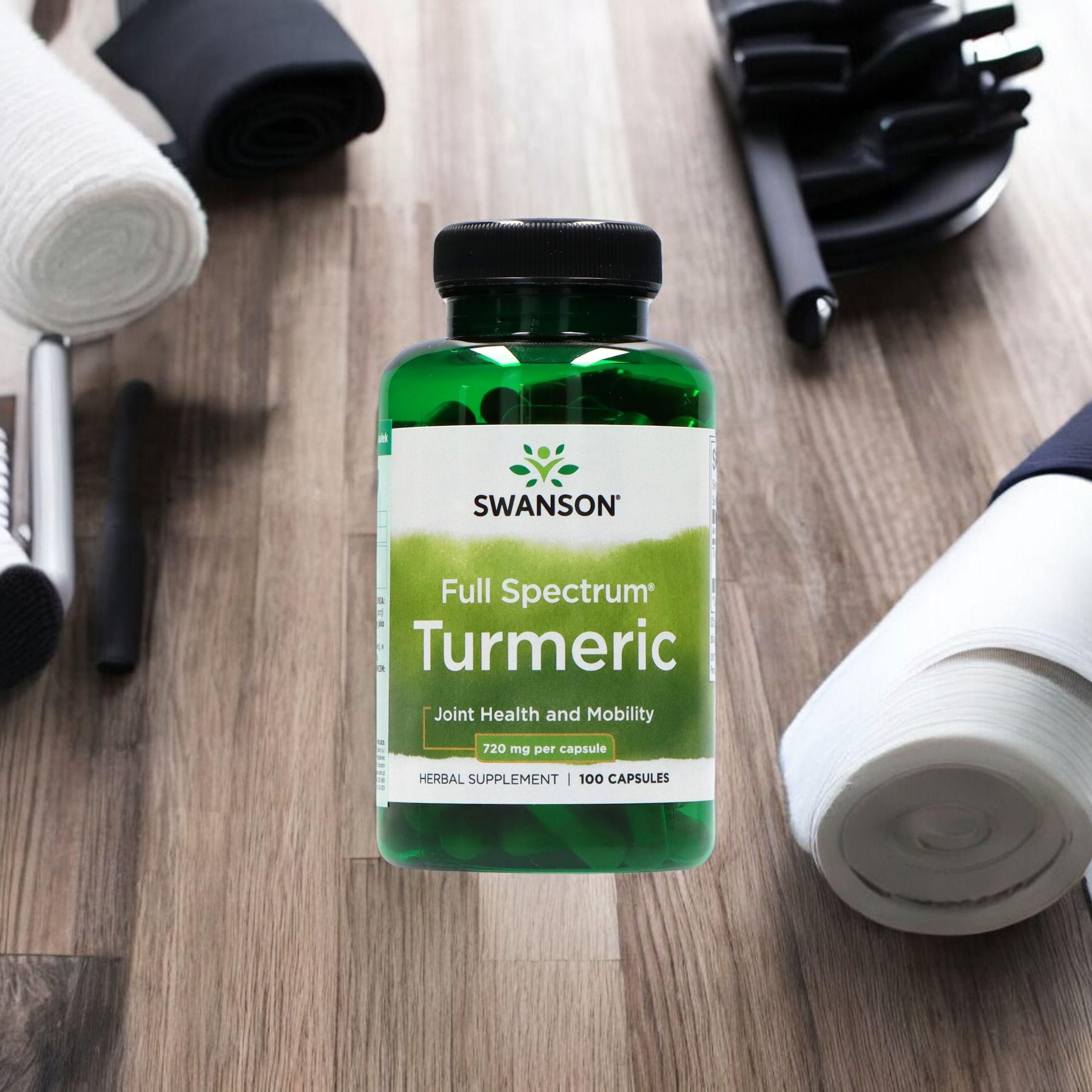 SWANSON Turmeric 720mg (Kurkuma) - 2x 100caps