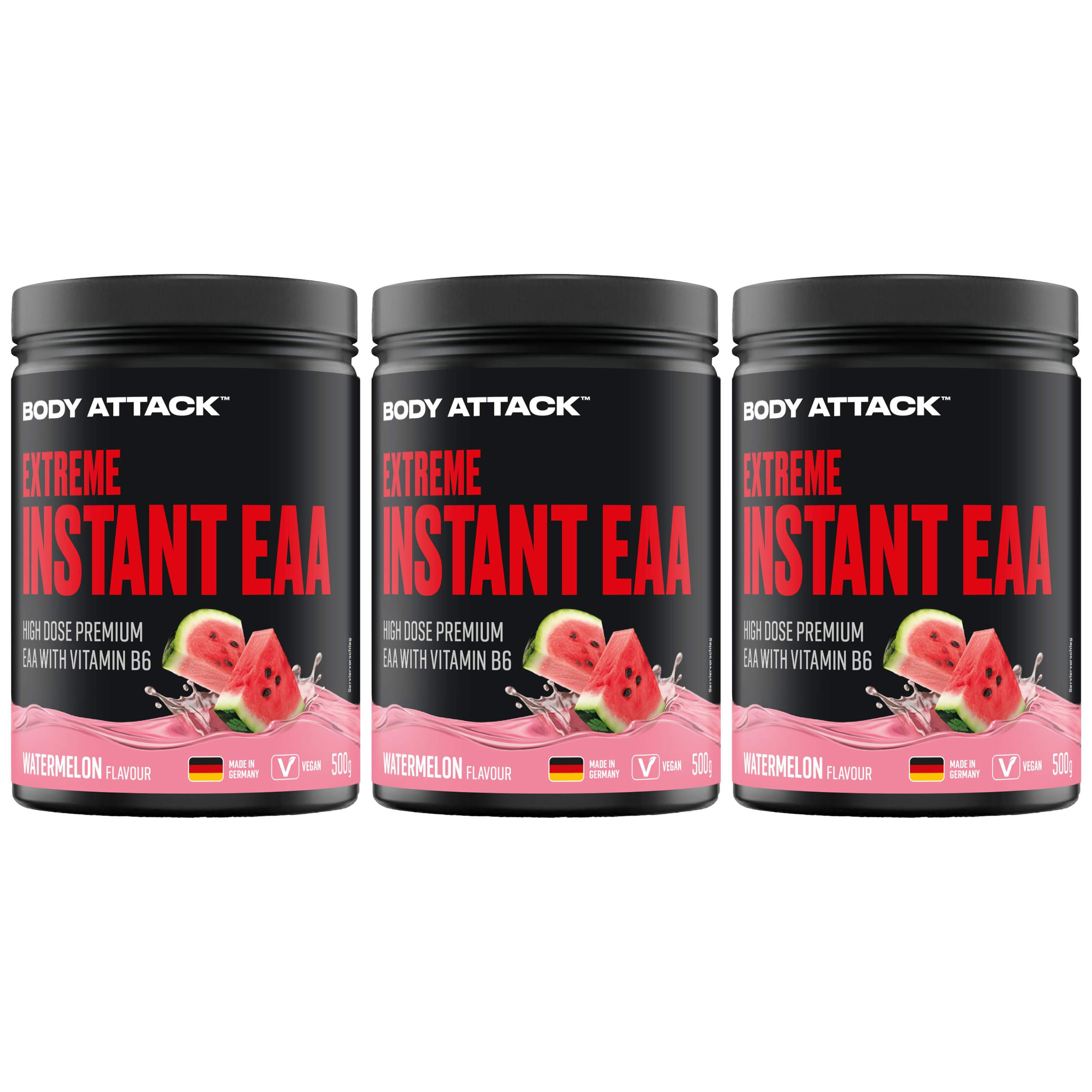 BODY ATTACK Extreme Instant EAA - 3x 500g