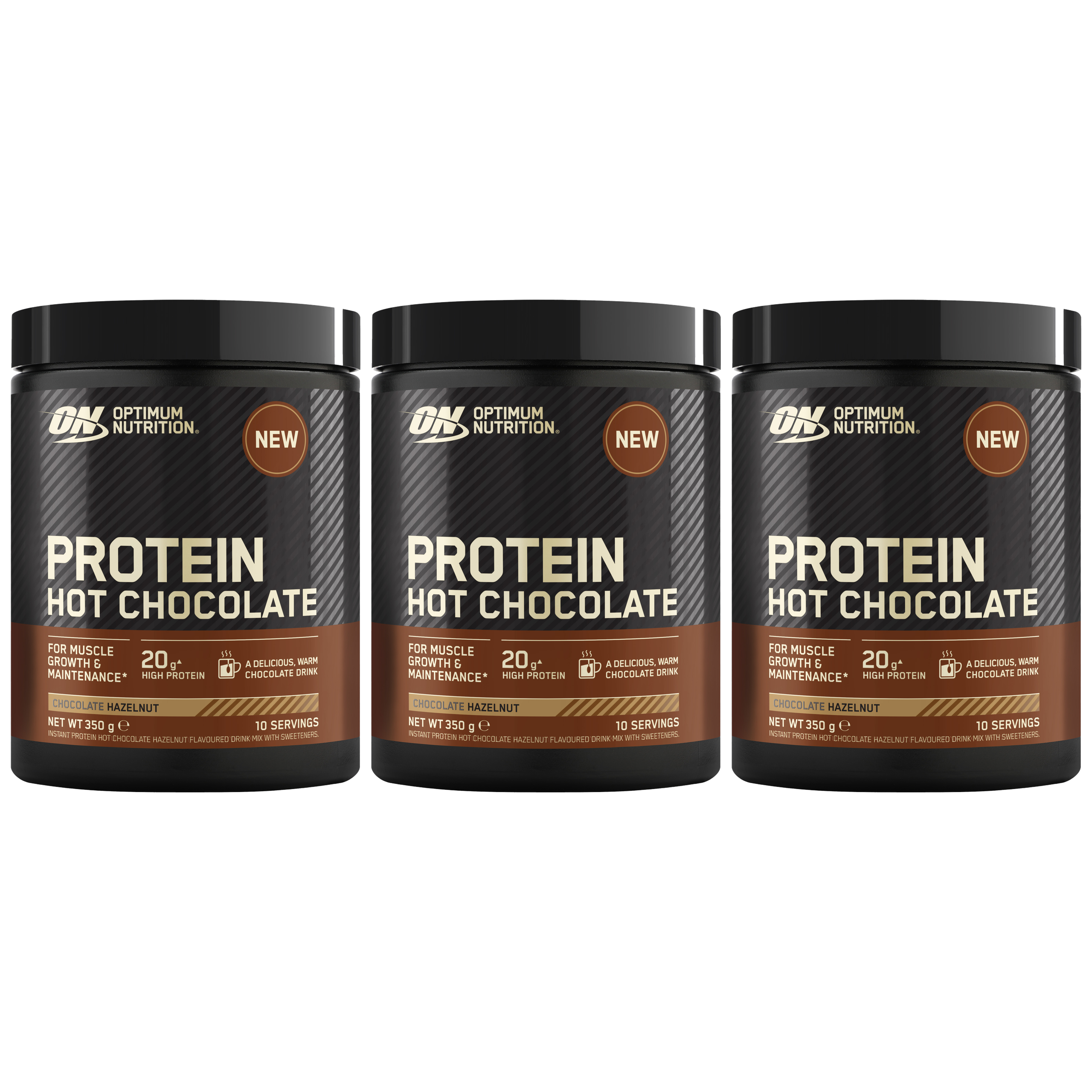 OPTIMUM NUTRITION Protein Hot Chocolate - 3x 350g