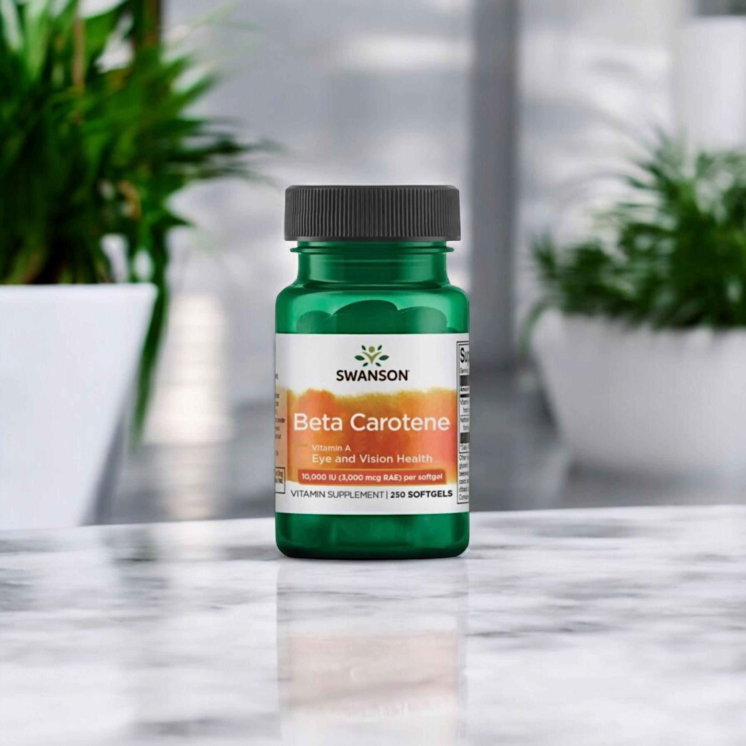 SWANSON Beta Carotene 10000IU - 2x 250softgels