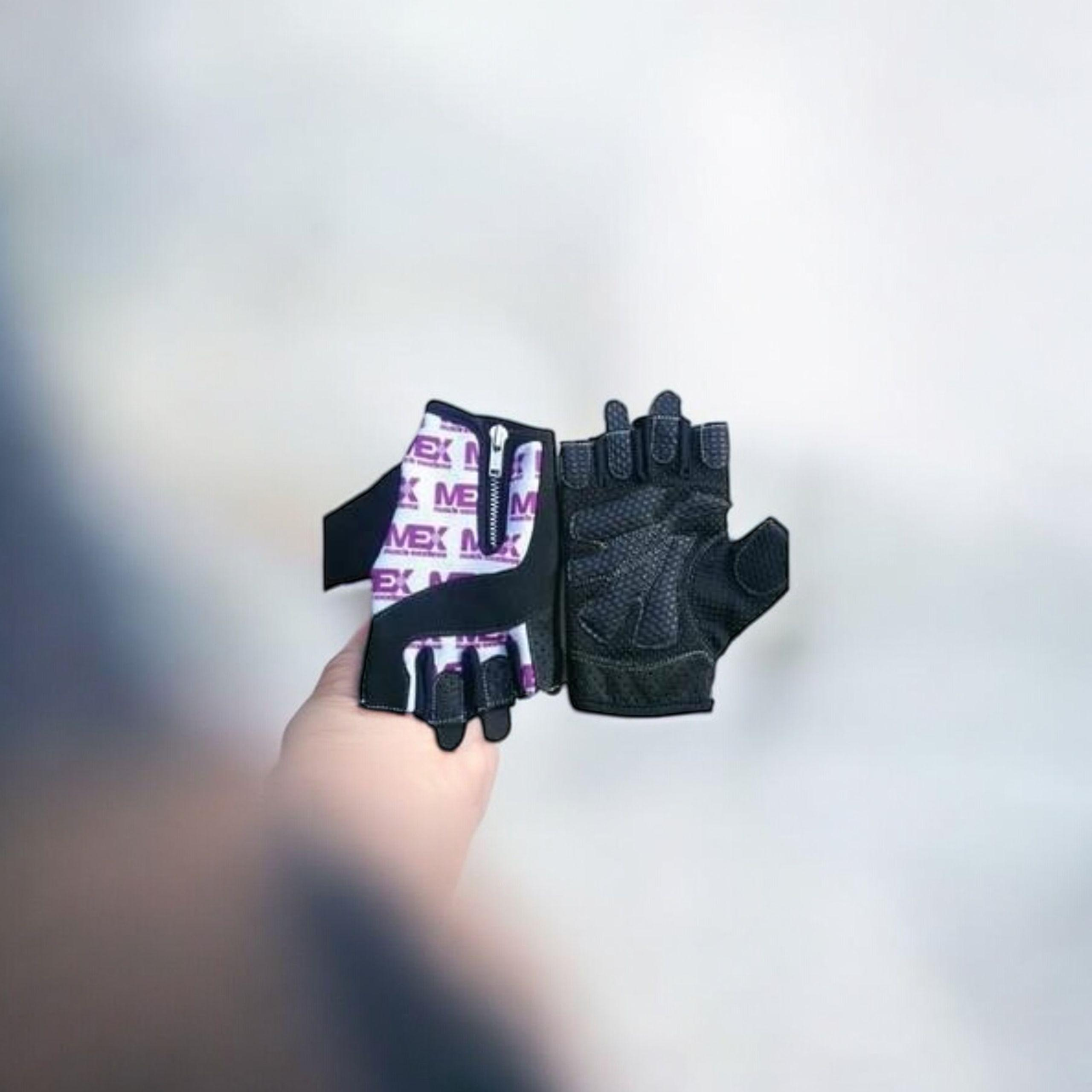 MEX NUTRITION - Smart Zip Purple Gloves - XS
