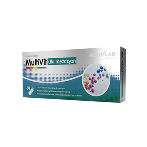 ACTIVLAB PHARMA Multivit dla Mężczyzn - 2x 60caps