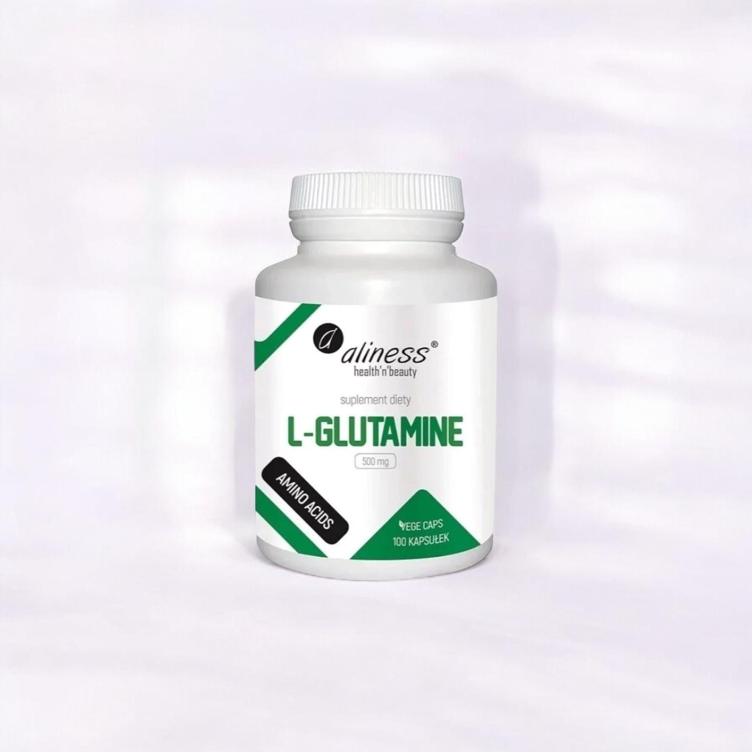 ALINESS - L-Glutamine 500mg - 100vcaps.