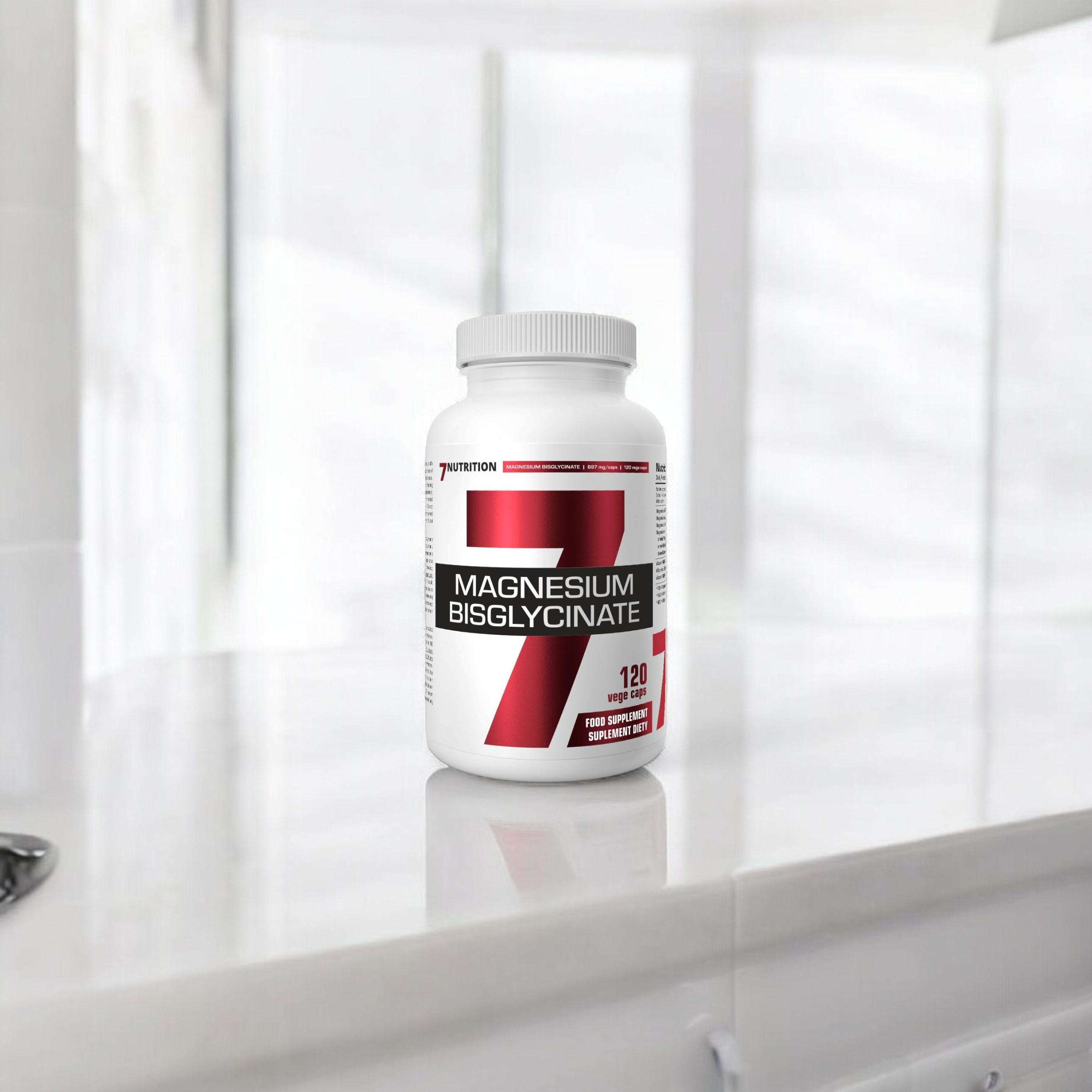 7 NUTRITION - Magnesium Bisglycinate - 120vcaps.