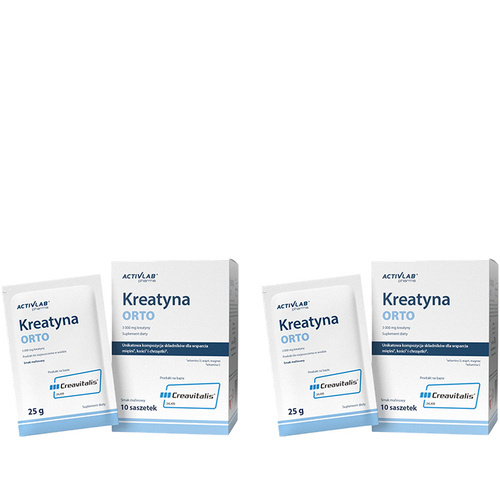 ACTIVLAB PHARMA - Kreatyna Orto - 10x2x 25g - Raspberry