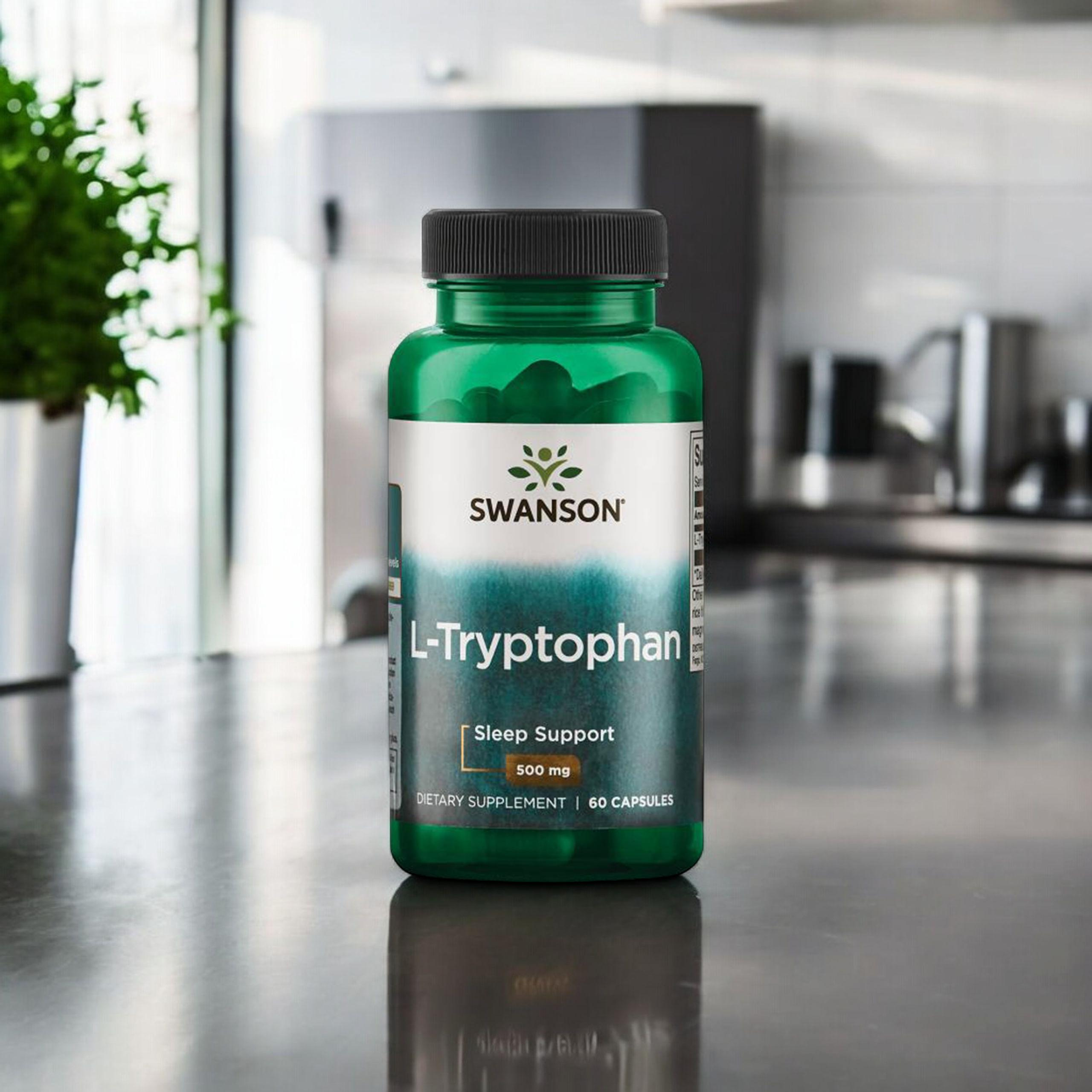 SWANSON L-Tryptophan 500mg - 2x 60caps