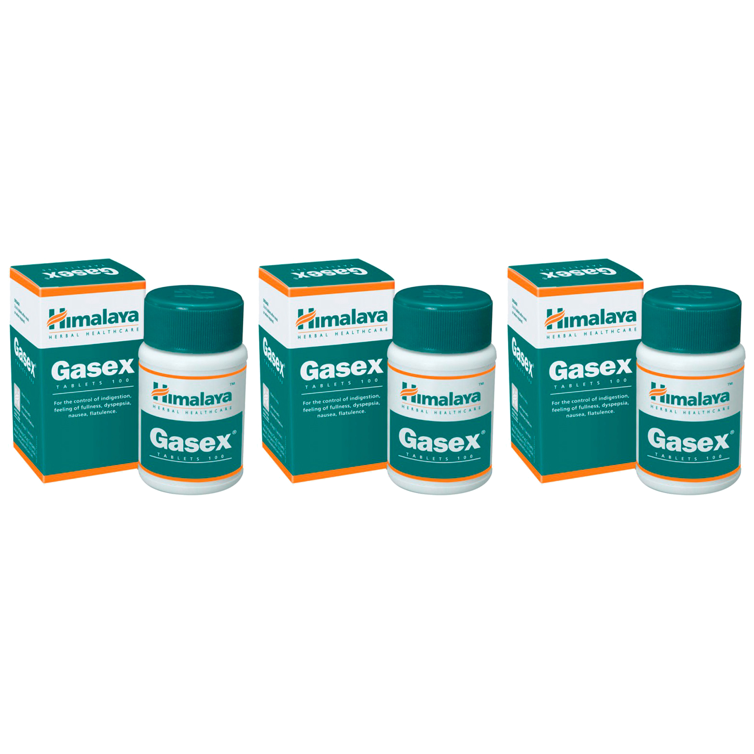 HIMALAYA Gasex - 3x 100tabs