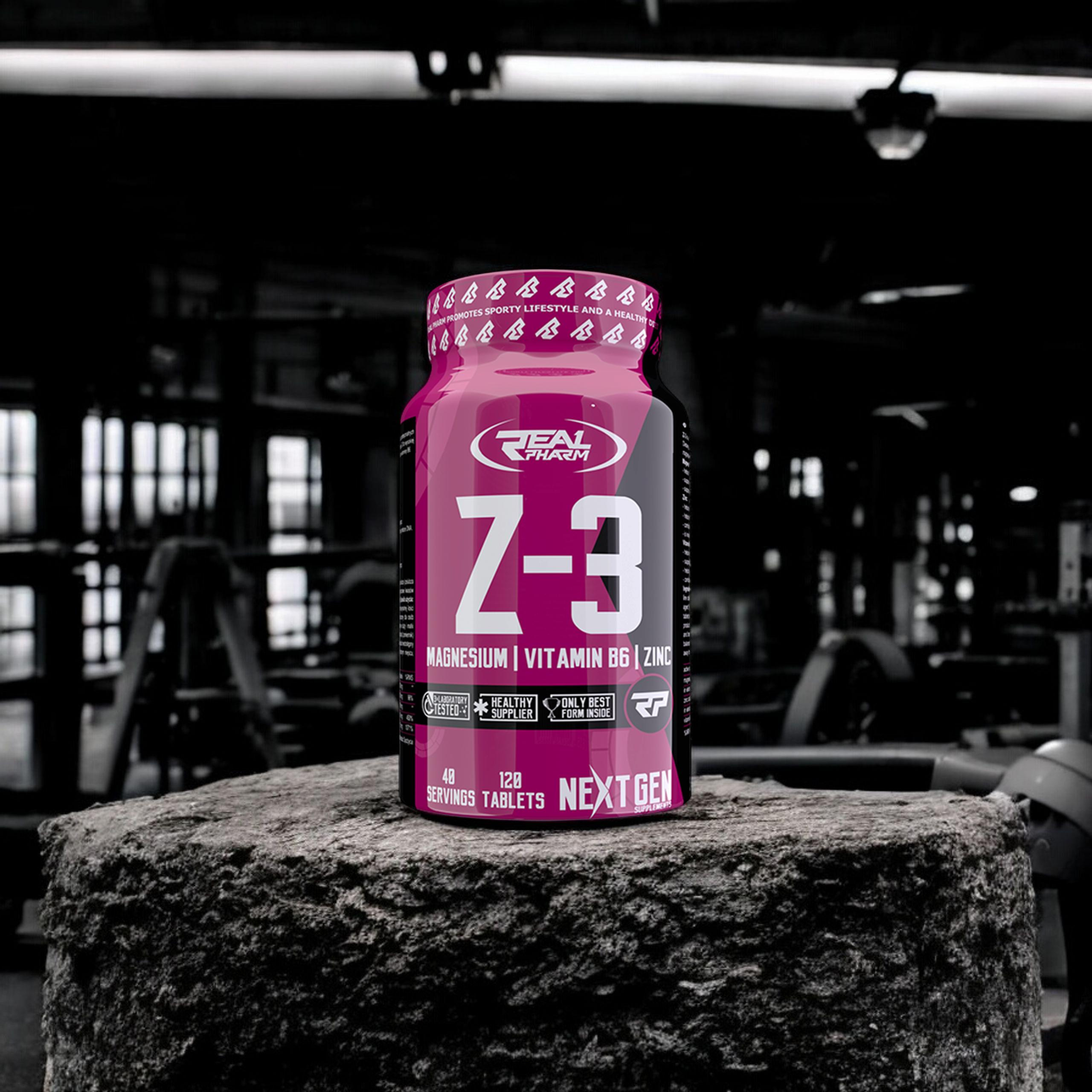 REAL PHARM Z3 - 3x 120tabs