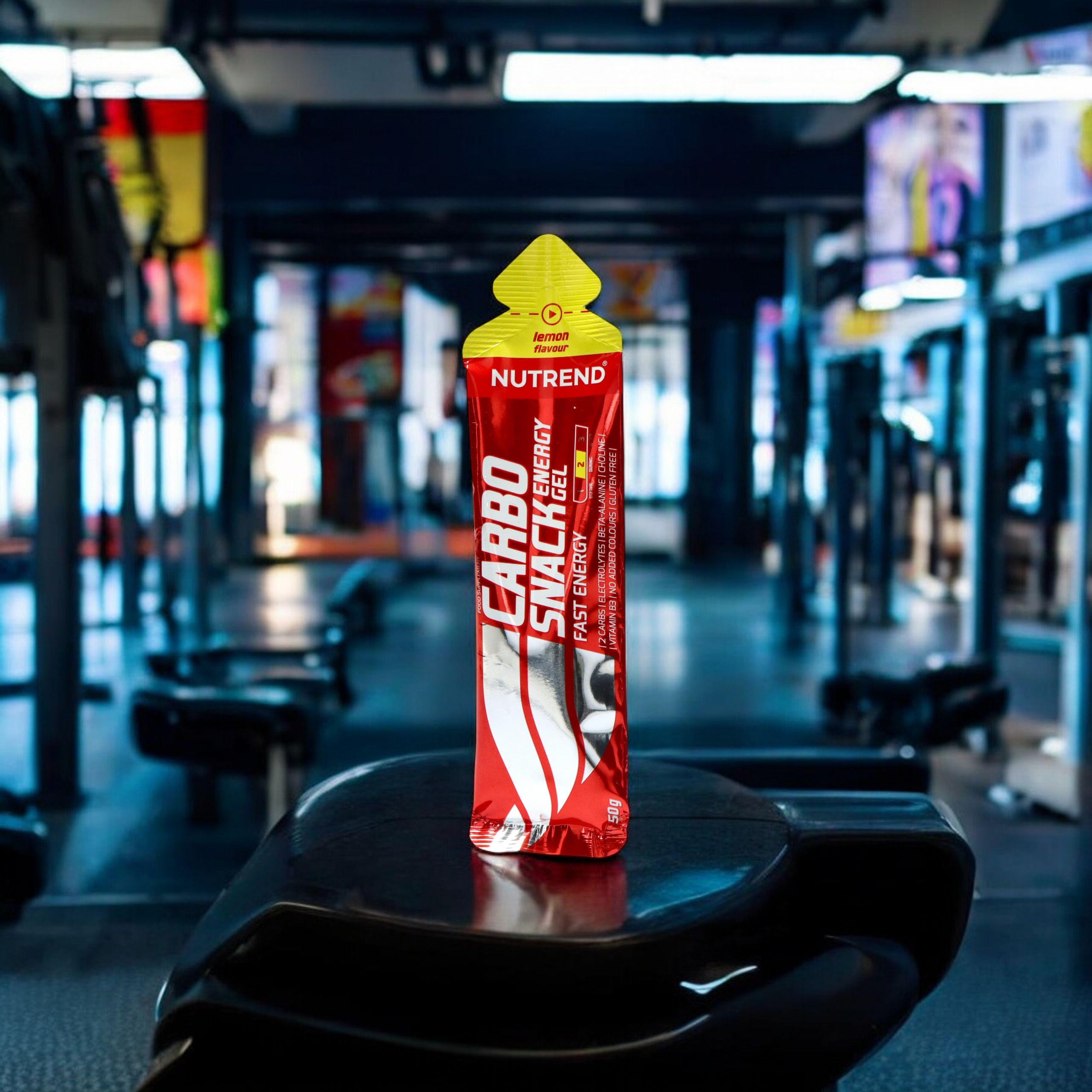 NUTREND Carbosnack - 2x 50g - Lemon