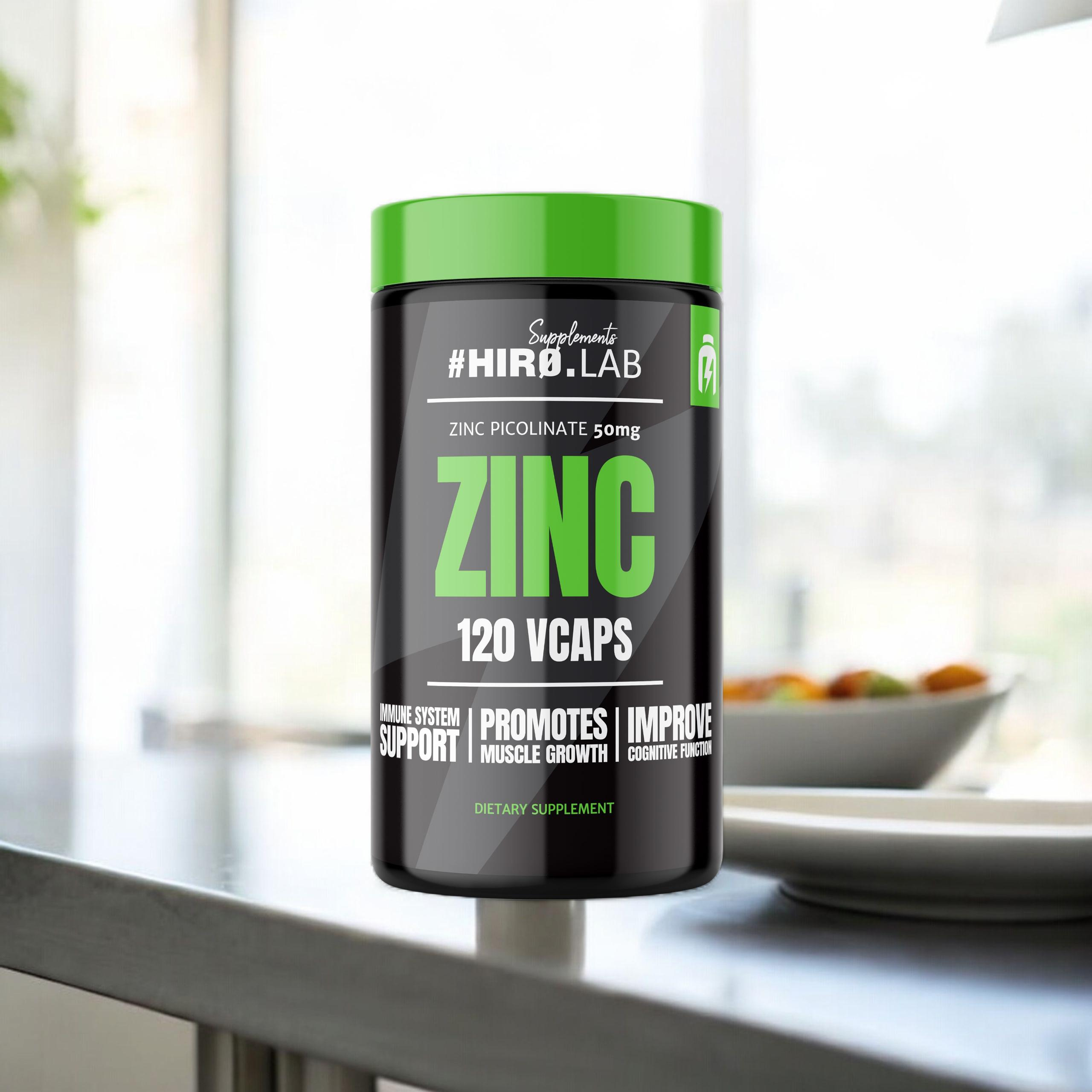HIRO.LAB Zinc - 120 vcaps - Cynk