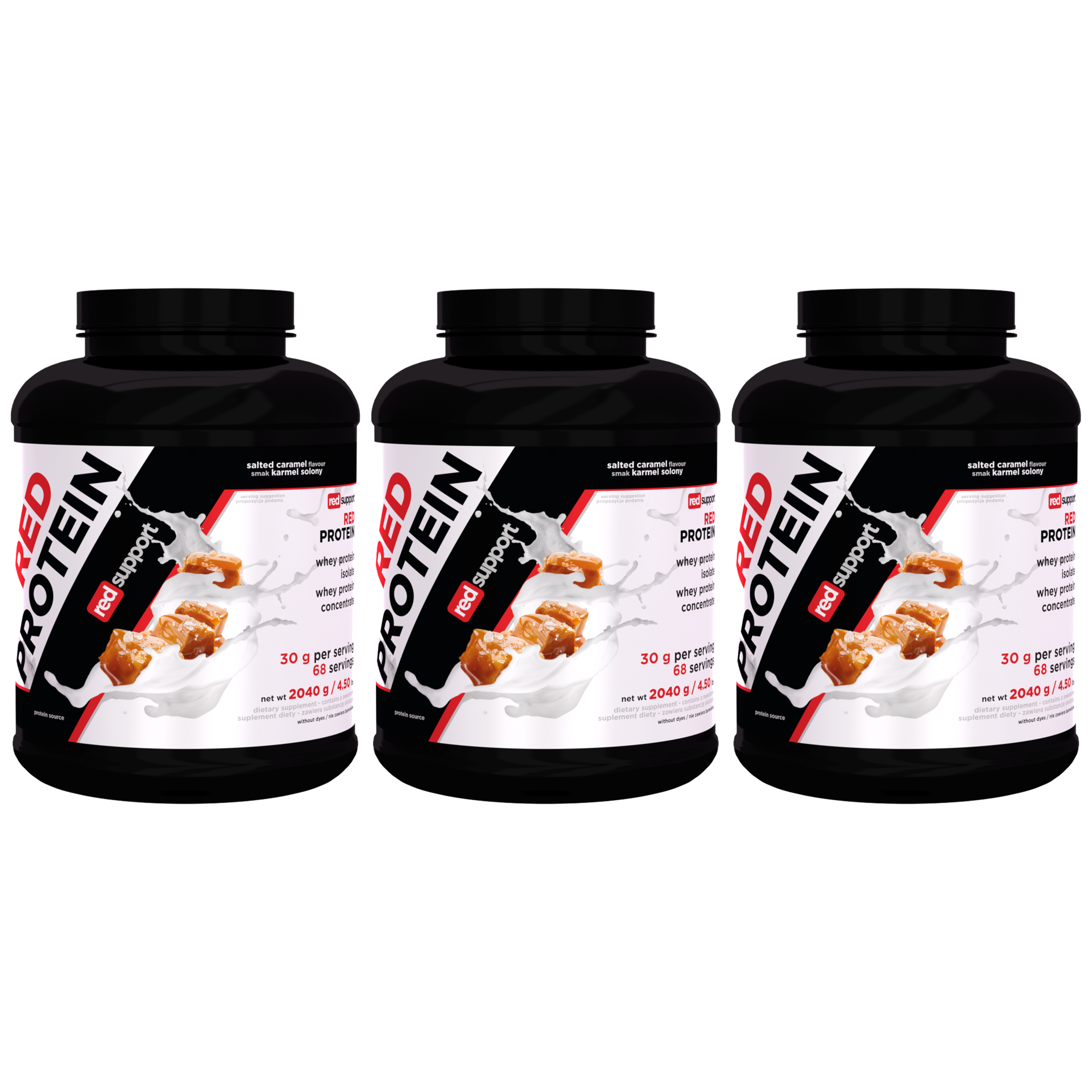 RED SUPPORT Red Protein - 3x 2040g
