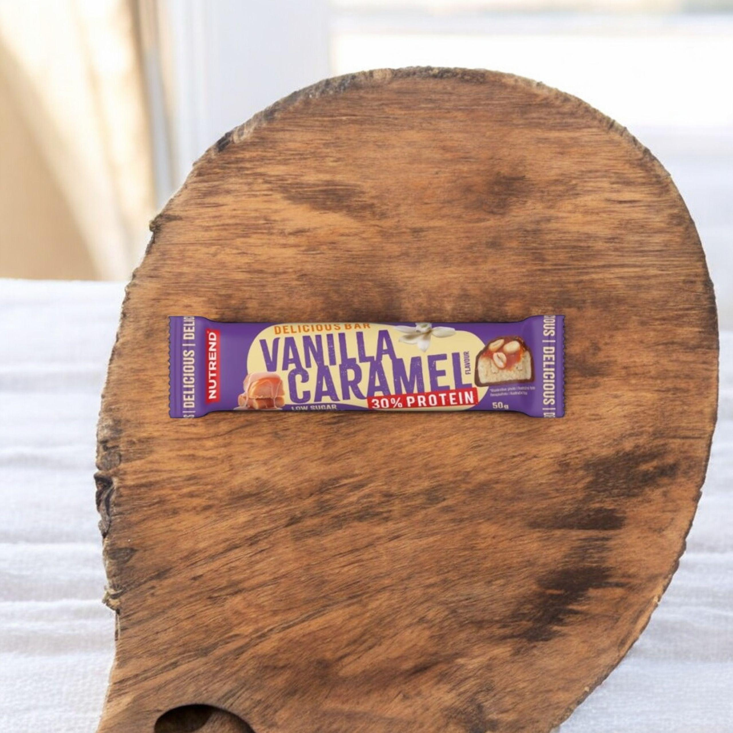 NUTREND Delicious Bar Protein 30 % – 50 g – Wanilia Karmel