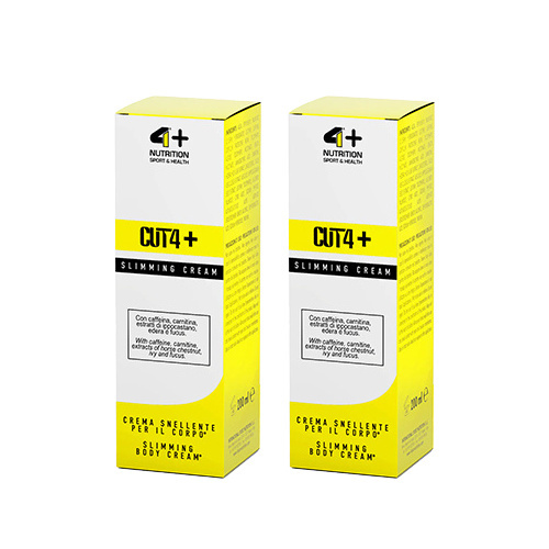 4+ NUTRITION Cut 4+ Slimming Cream - 2x 200ml - WYPRZEDAŻ - 30-09