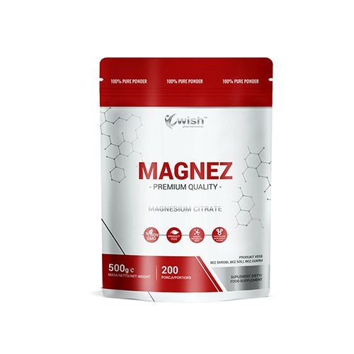 WISH Pharmaceutical Cytrynian Magnezu - 2x 500g