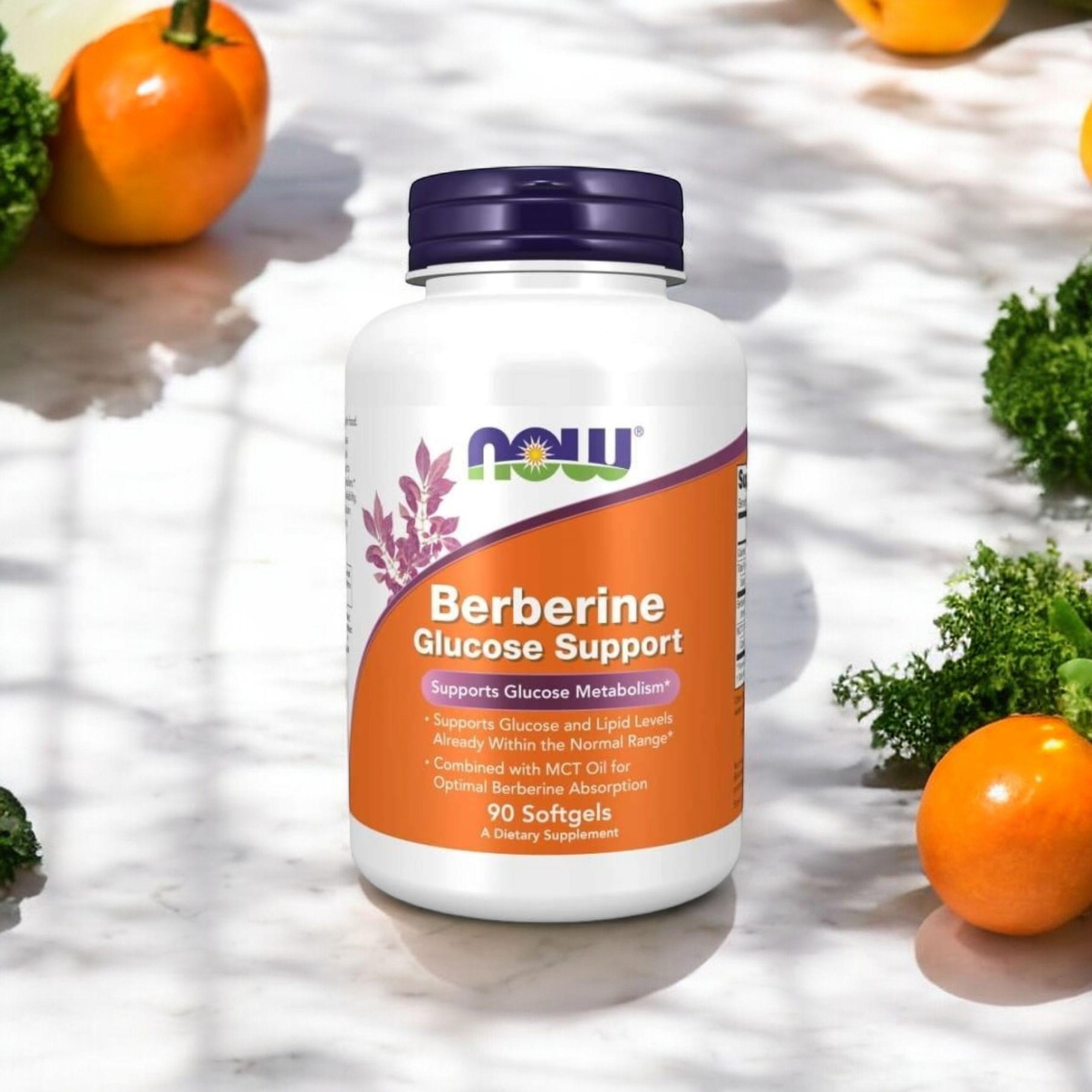 NOW - Berberine Glucose Support - 2x 90softgels