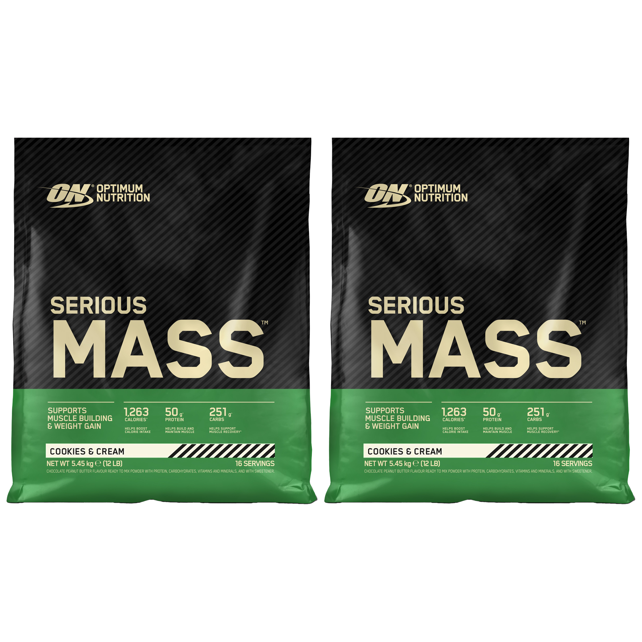 OPTIMUM NUTRITION Serious Mass - 2x 5450g