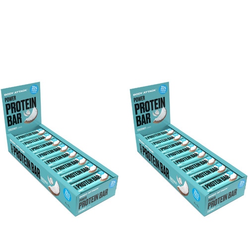 BODY ATTACK - Baton Power Protein Bar - 24x 2x 35g