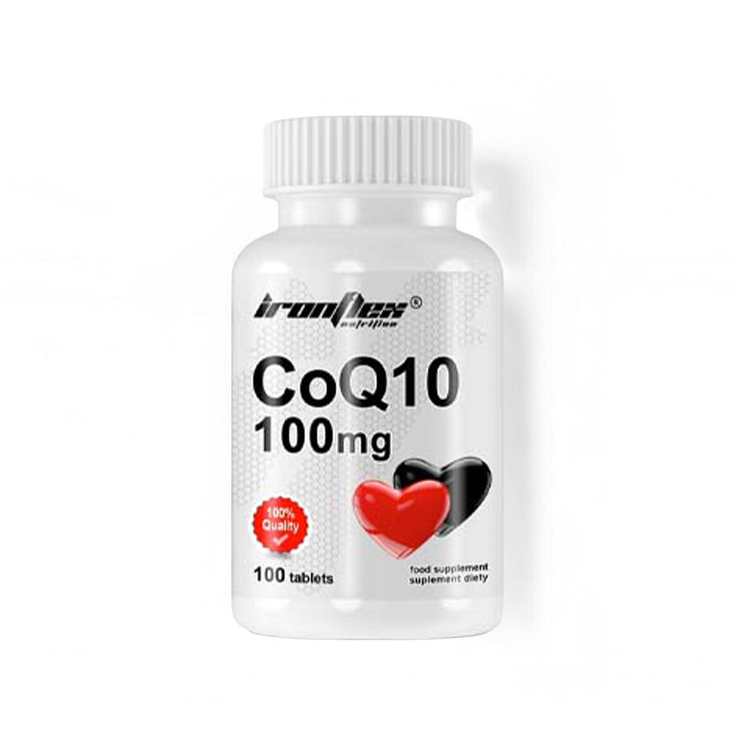 IRONFLEX CoQ10 100mg - 3x 100 tabs