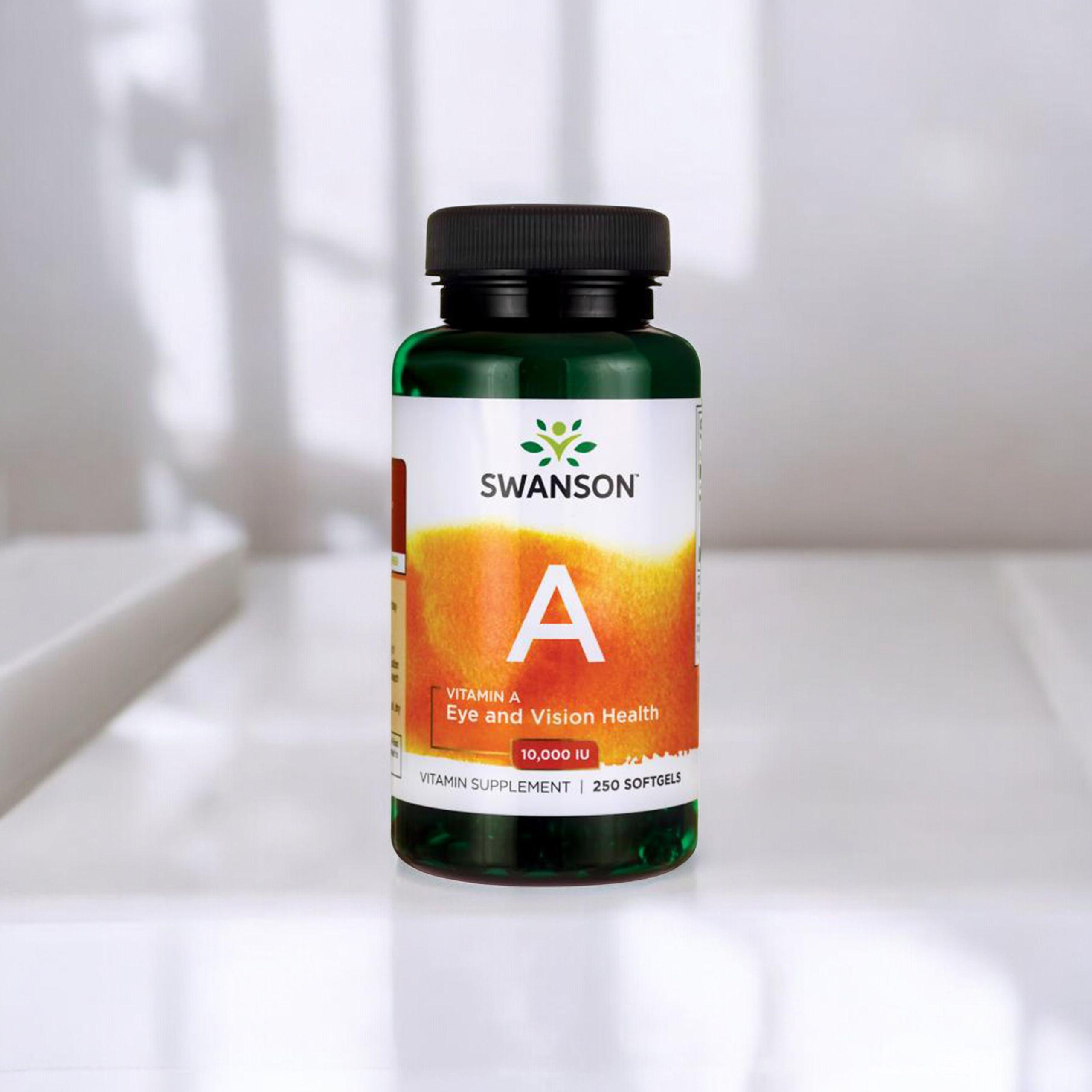 SWANSON Vitamin A 10000IU - 2x 250softgels