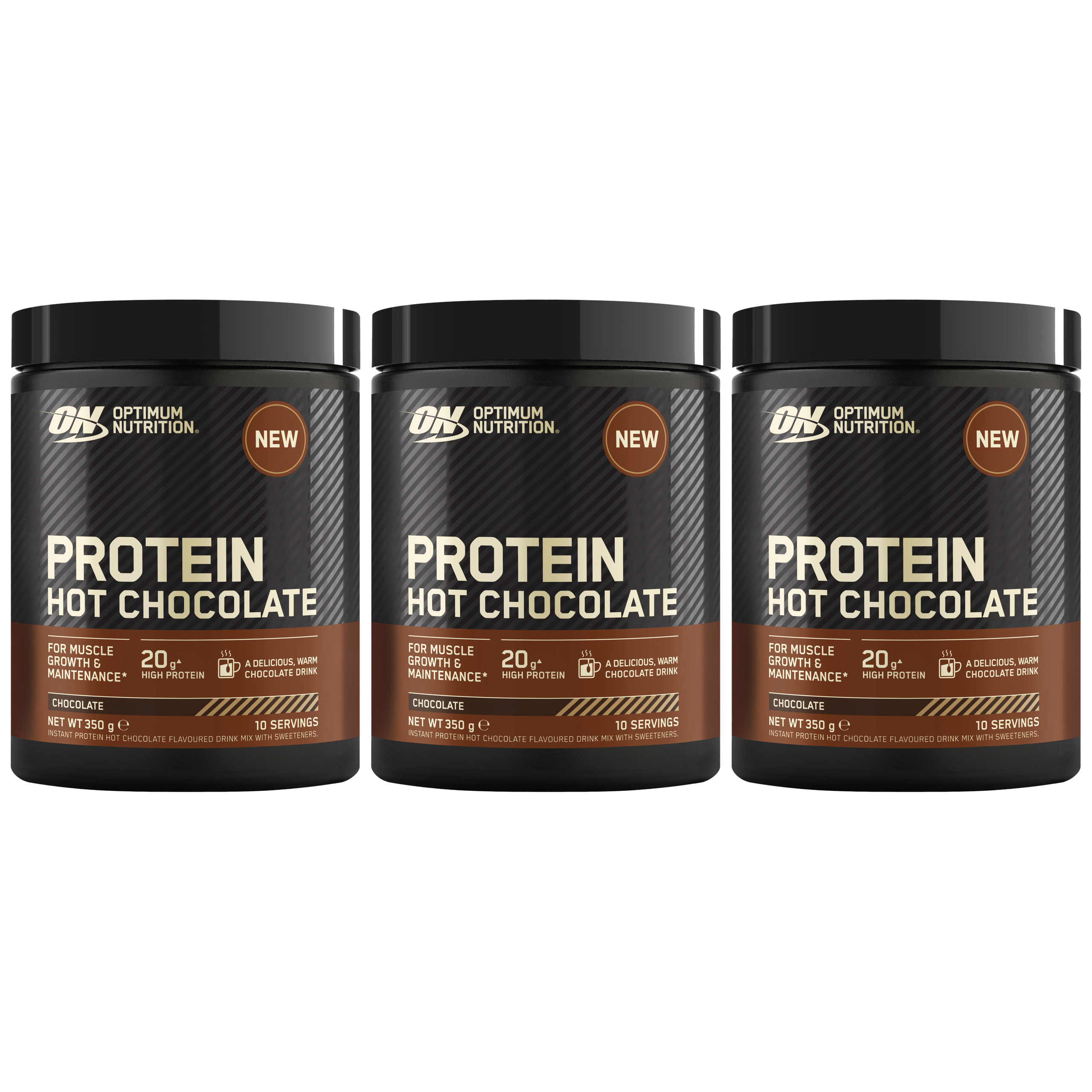 OPTIMUM NUTRITION Protein Hot Chocolate - 3x 350g