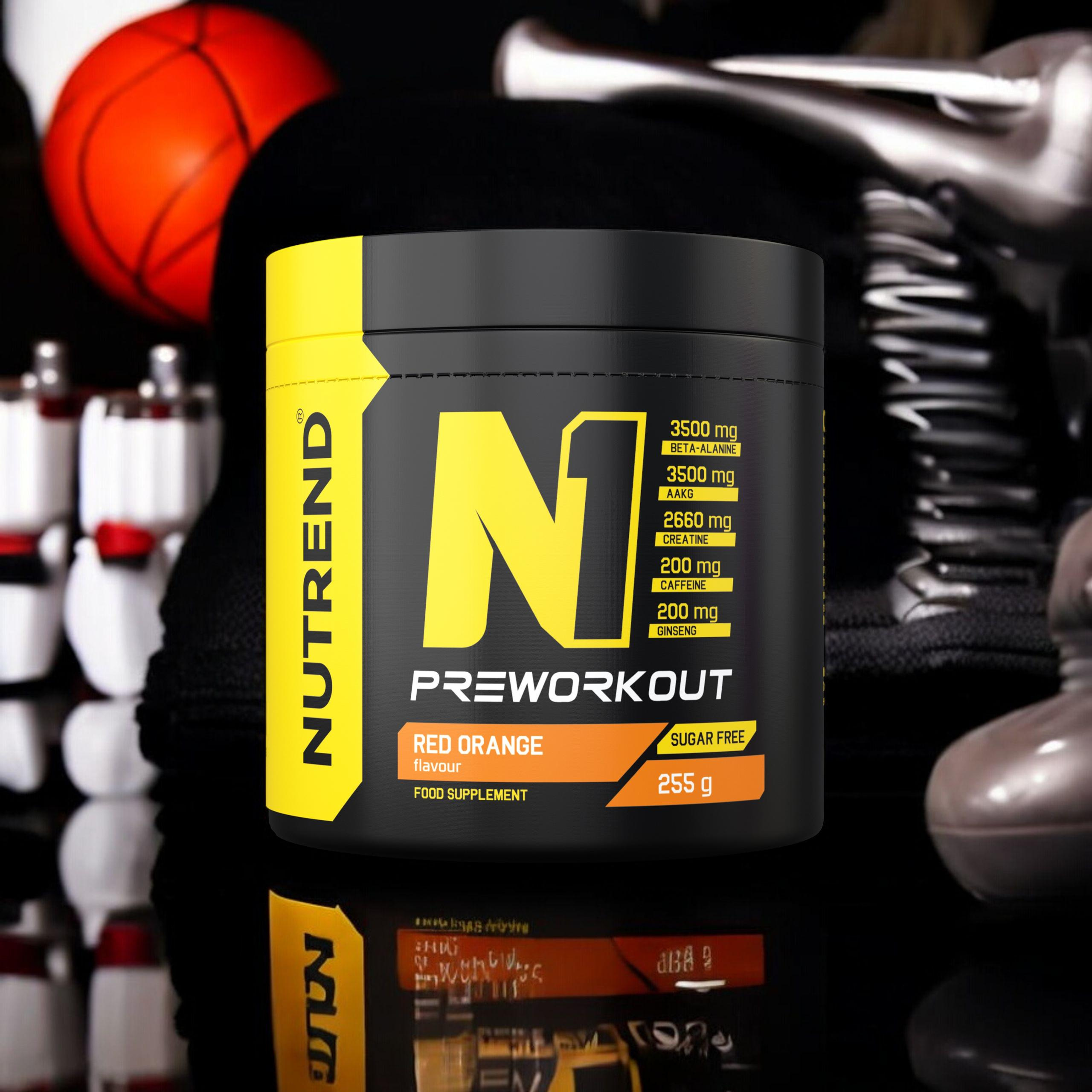 NUTREND N1 Pre Workout - 3x 255g