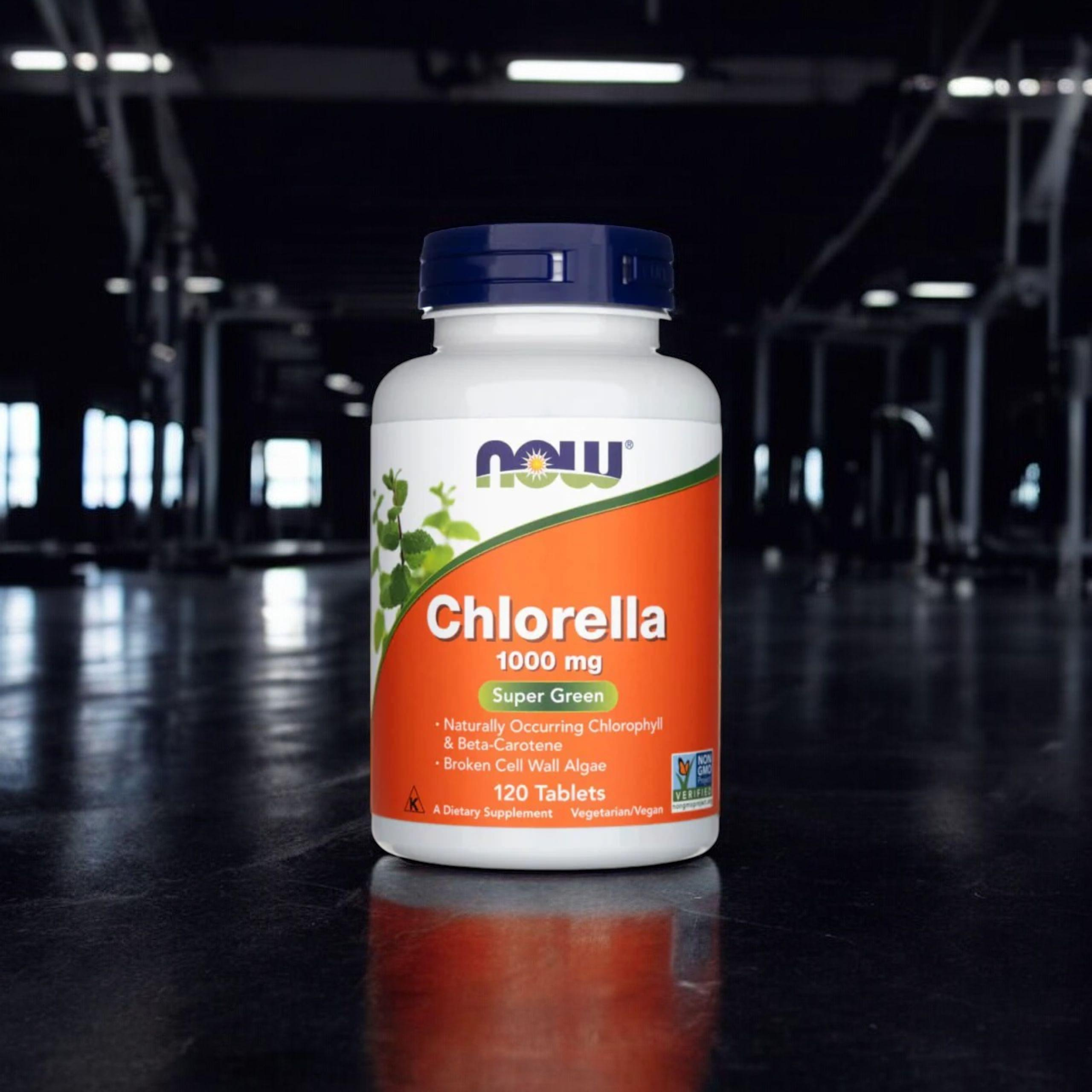 NOW - Chlorella 1000mg - 120tabs.