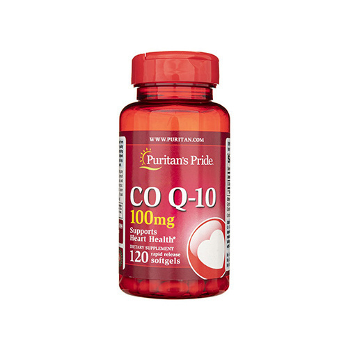 Puritan's Pride Coenzyme Q-10 100mg - 120softgels - 2x Koenzym Q10