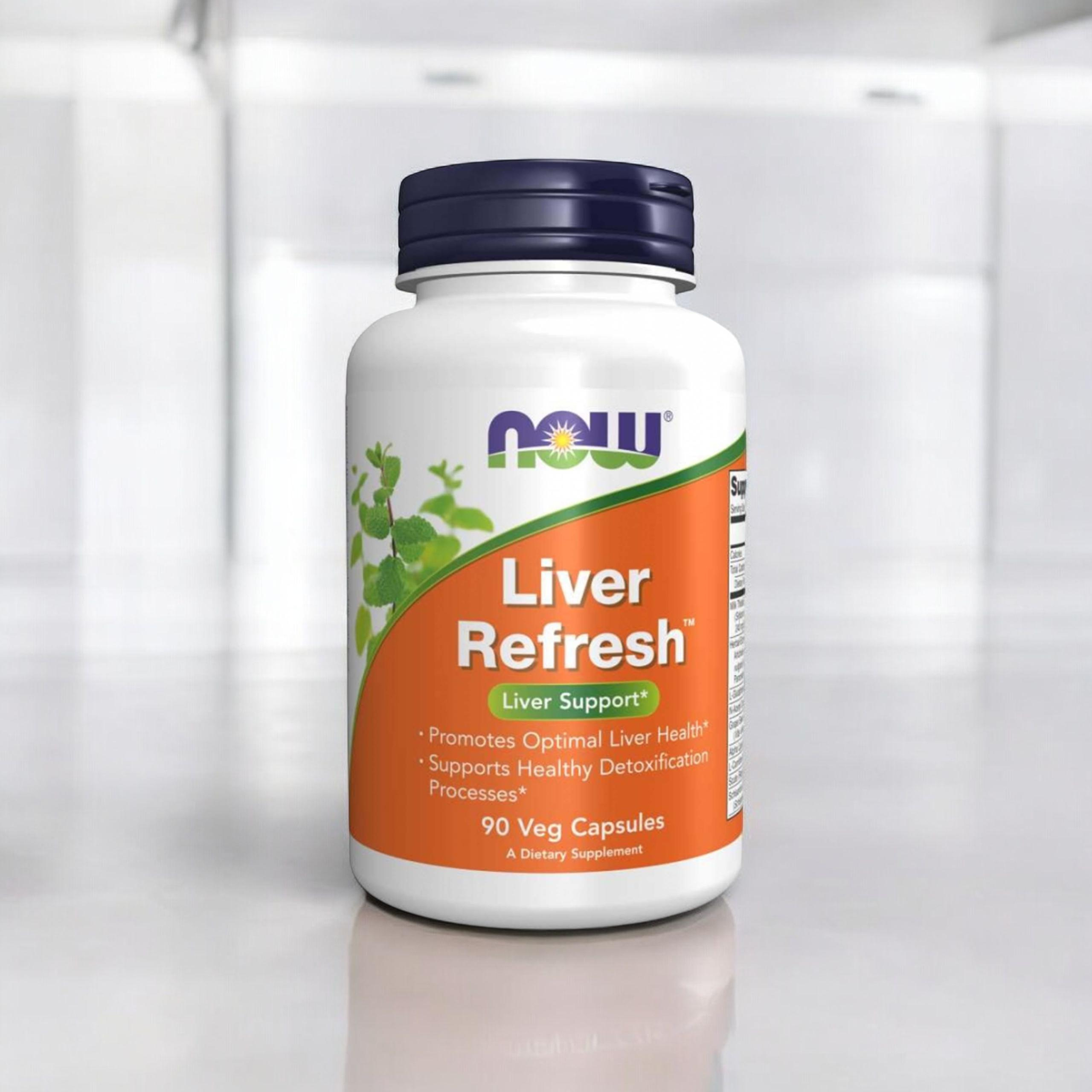 NOW Liver Refresh - 90vcaps.
