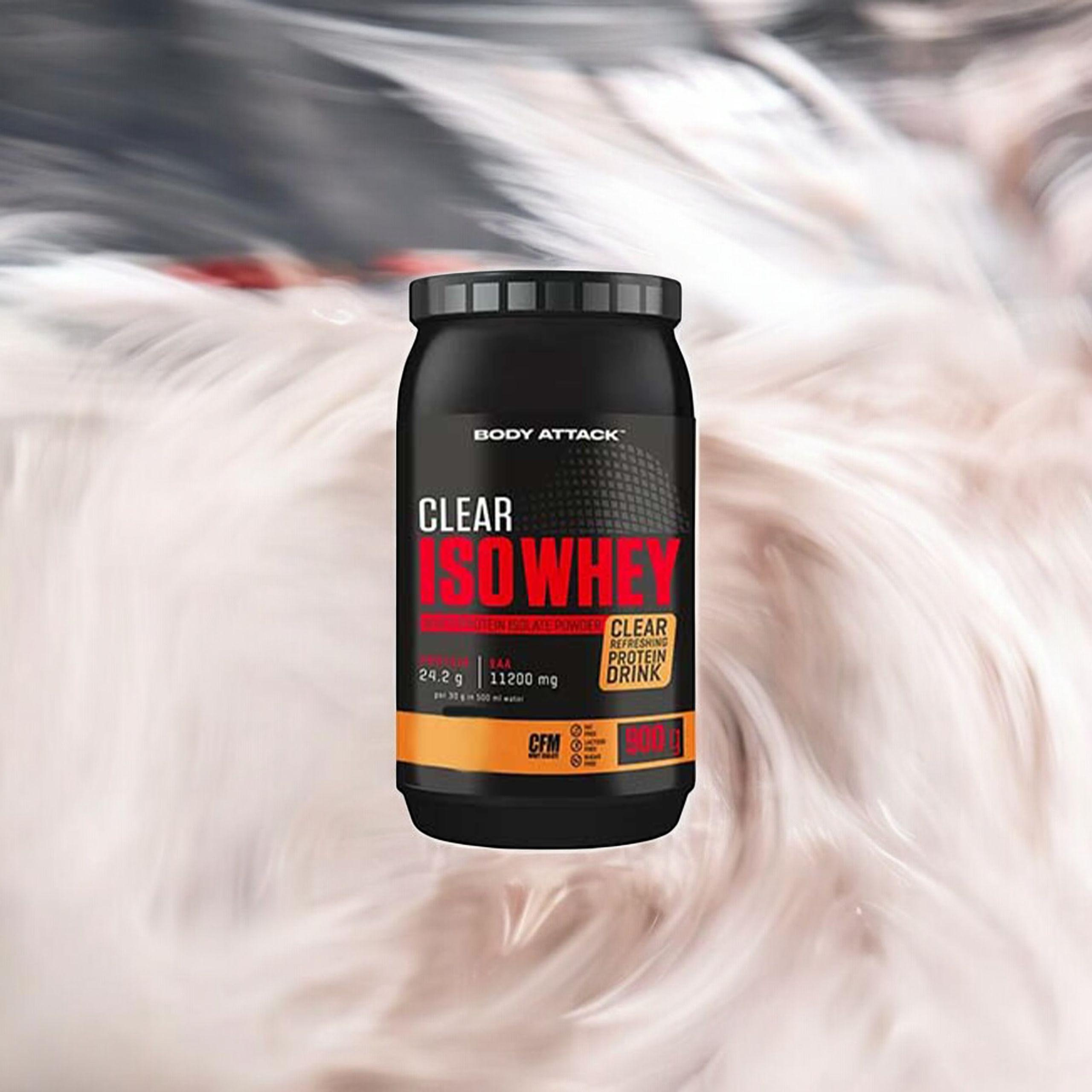 BODY ATTACK Clear Iso Whey - 2x 900g
