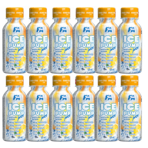FITNESS AUTHORITY - Ice Pump Juice - 12x 2x 120ml