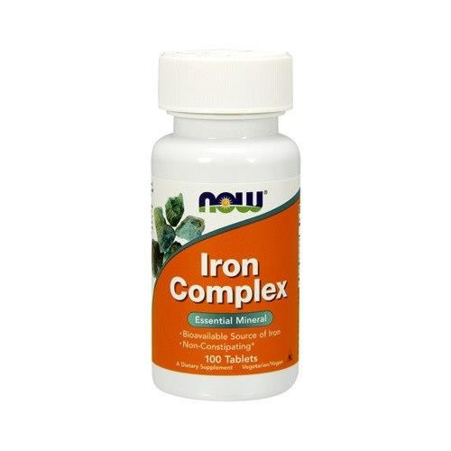 NOW Iron Complex - 100tabs