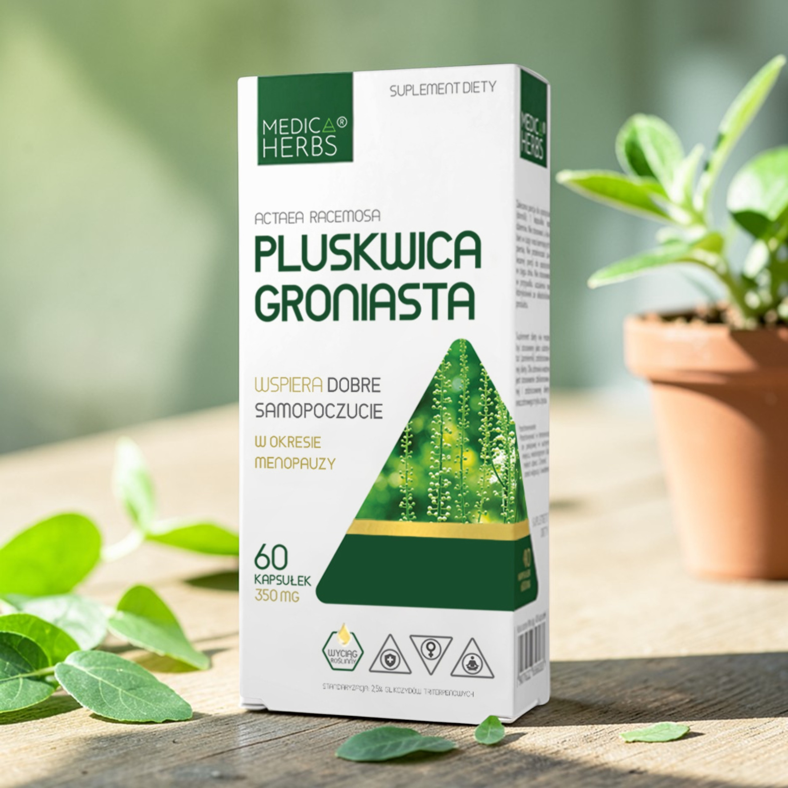MEDICA HERBS - Pluskwica Groniasta - 2x 60caps.