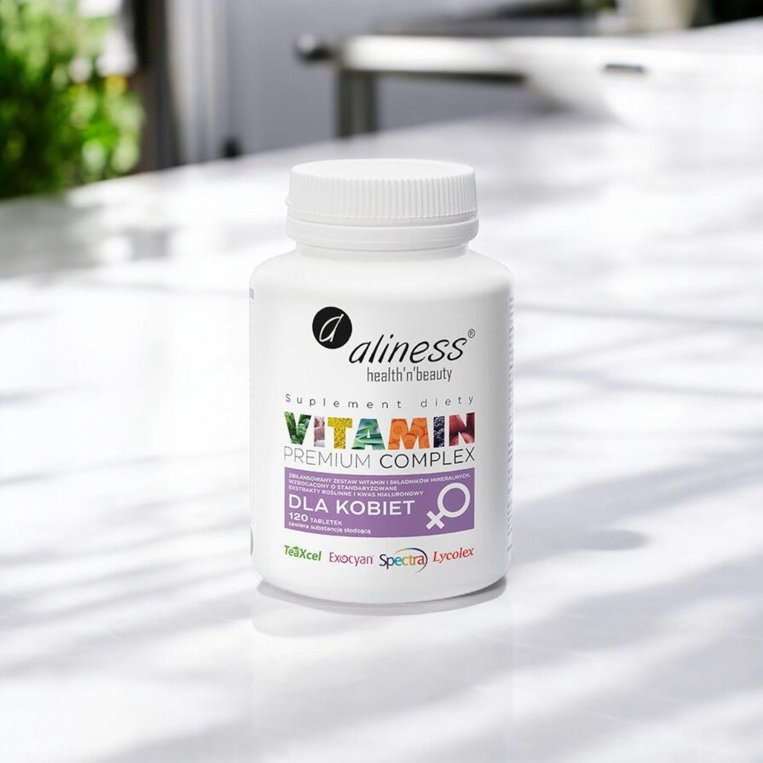 ALINESS - Premium Vitamin Complex for Women - 120tabs.