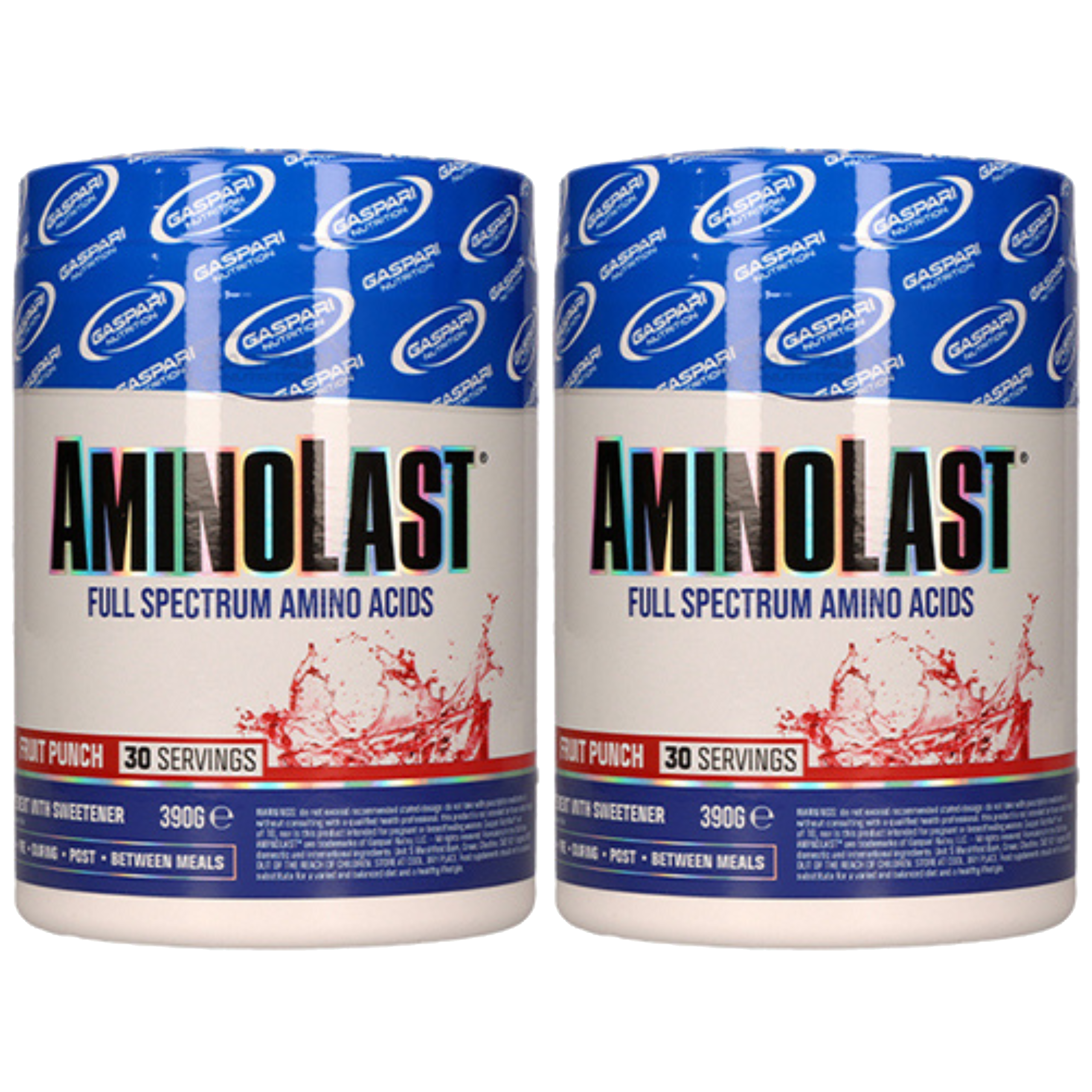GASPARI NUTRITION - Aminolast - 2x 390g - Fruit Punch