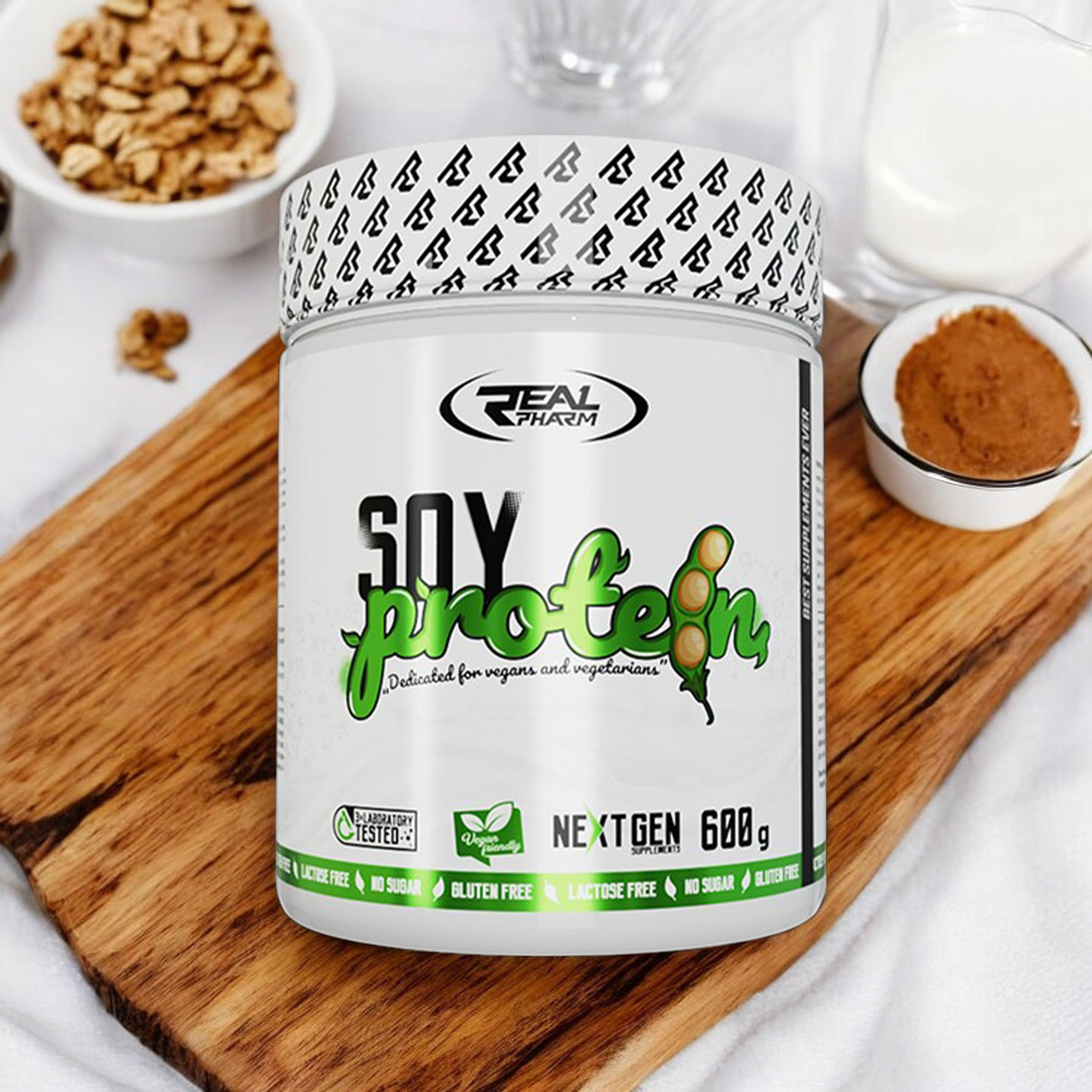REAL PHARM Soy Protein - 2x 600g