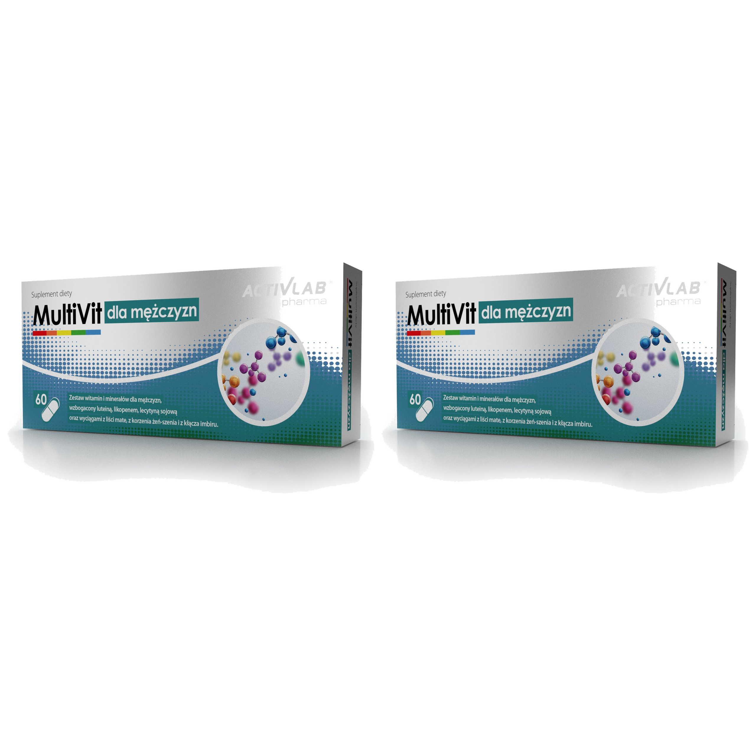 ACTIVLAB PHARMA Multivit dla Mężczyzn - 2x 60caps