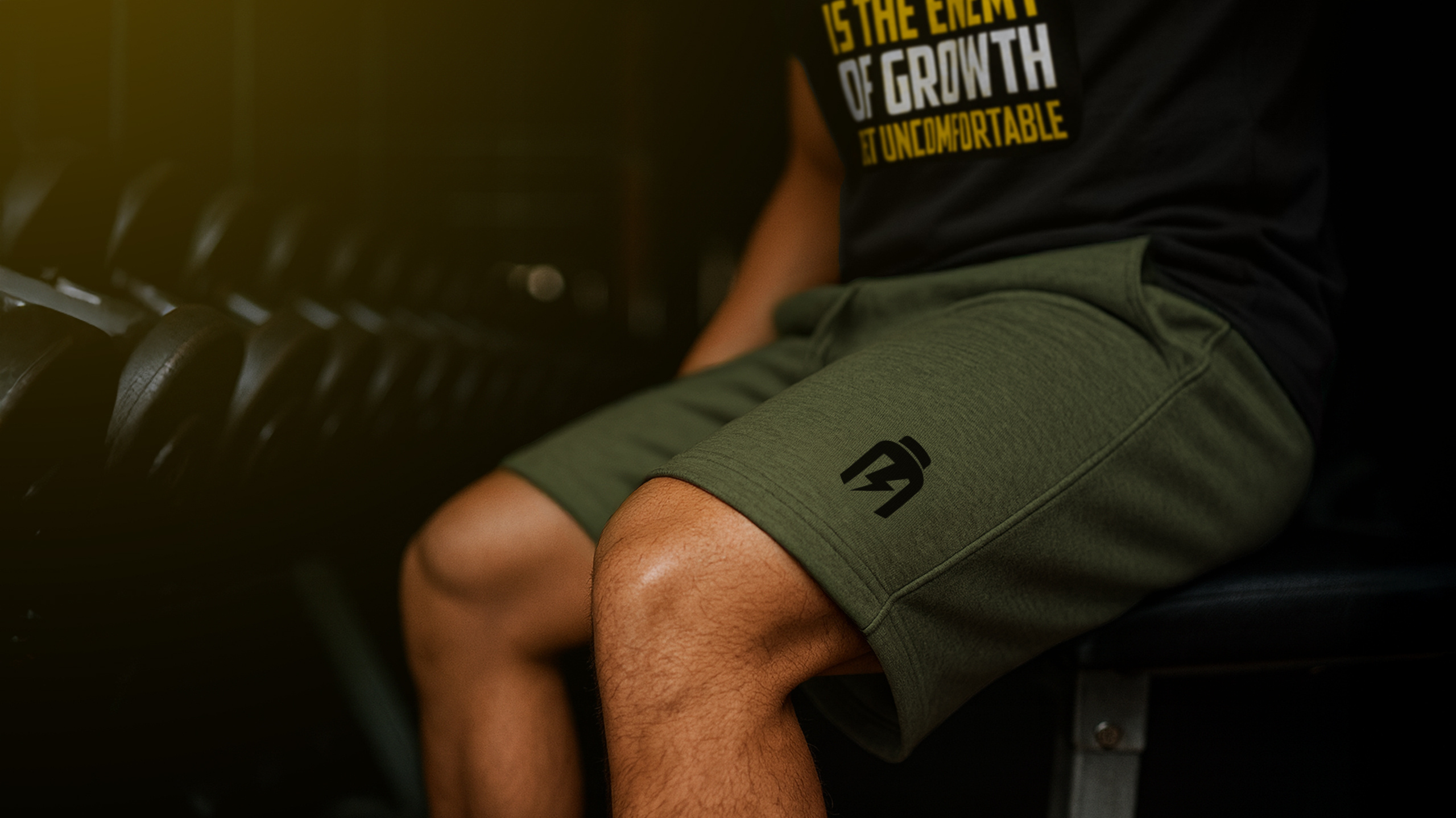 Hiro.Lab Khaki Green Shorts — zestaw 2x