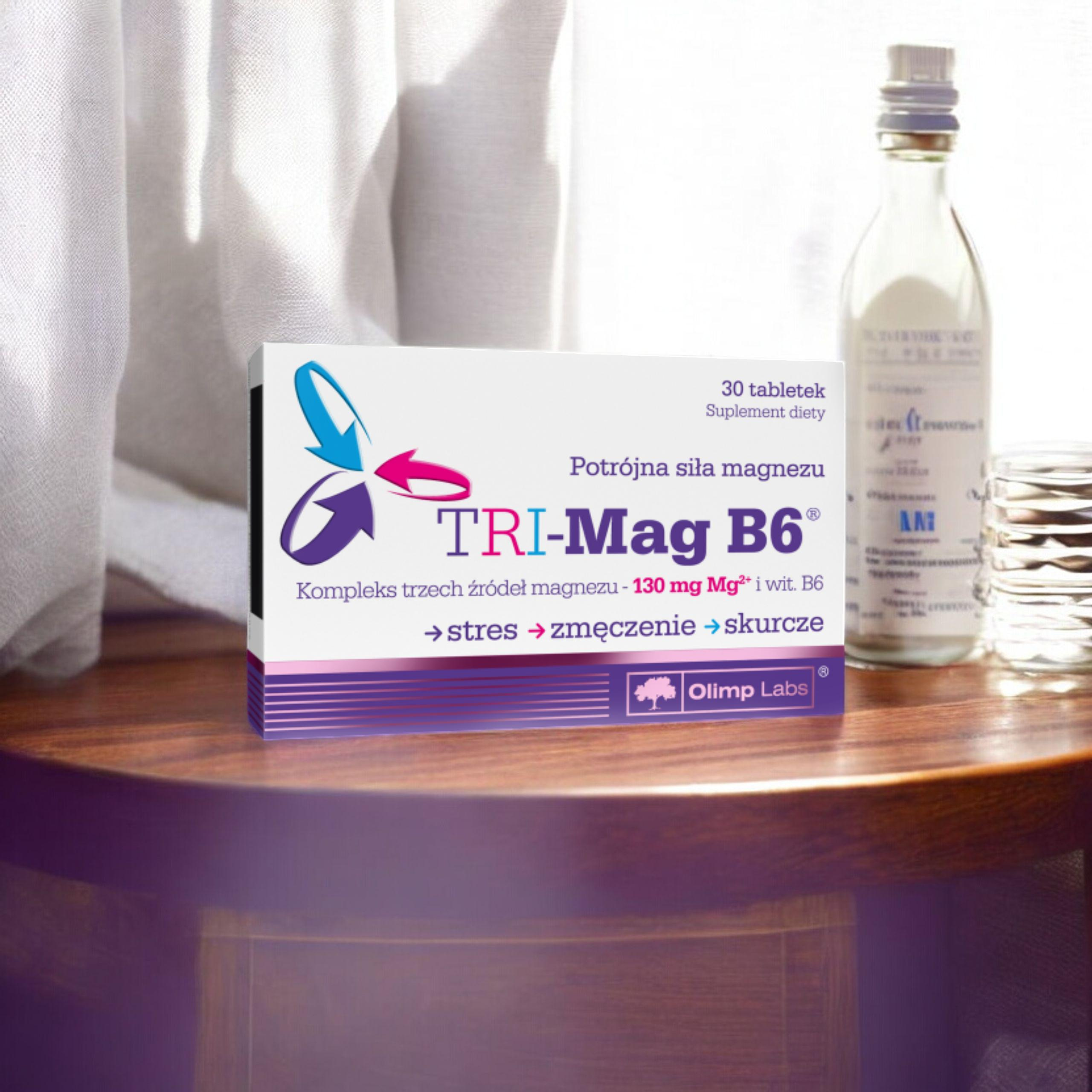 OLIMP Tri-Mag B6 - 3x 30tabs