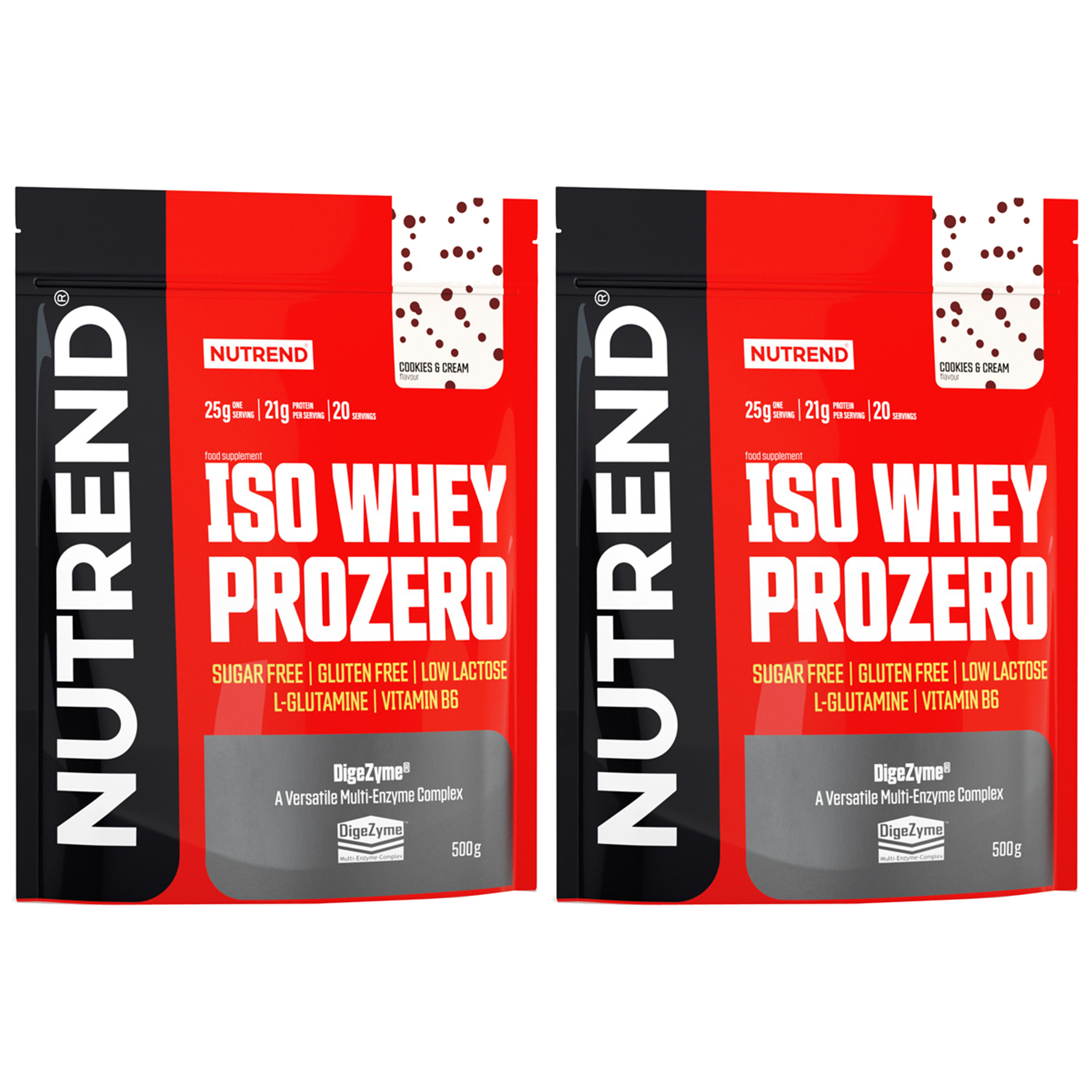 NUTREND Iso Whey ProZero - 2x 500g