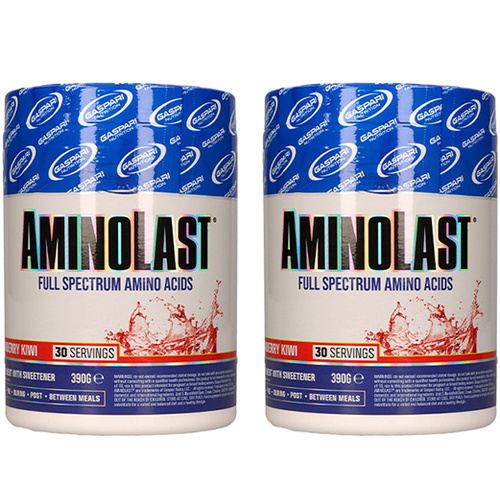 GASPARI NUTRITION - Aminolast - 2x 390g - Strawberry Kiwi