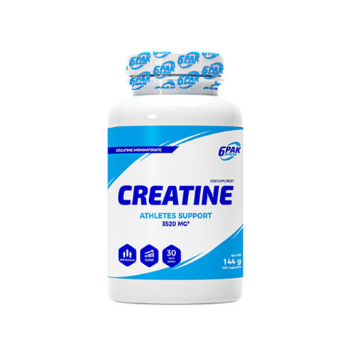 6PAK Creatine - 120caps