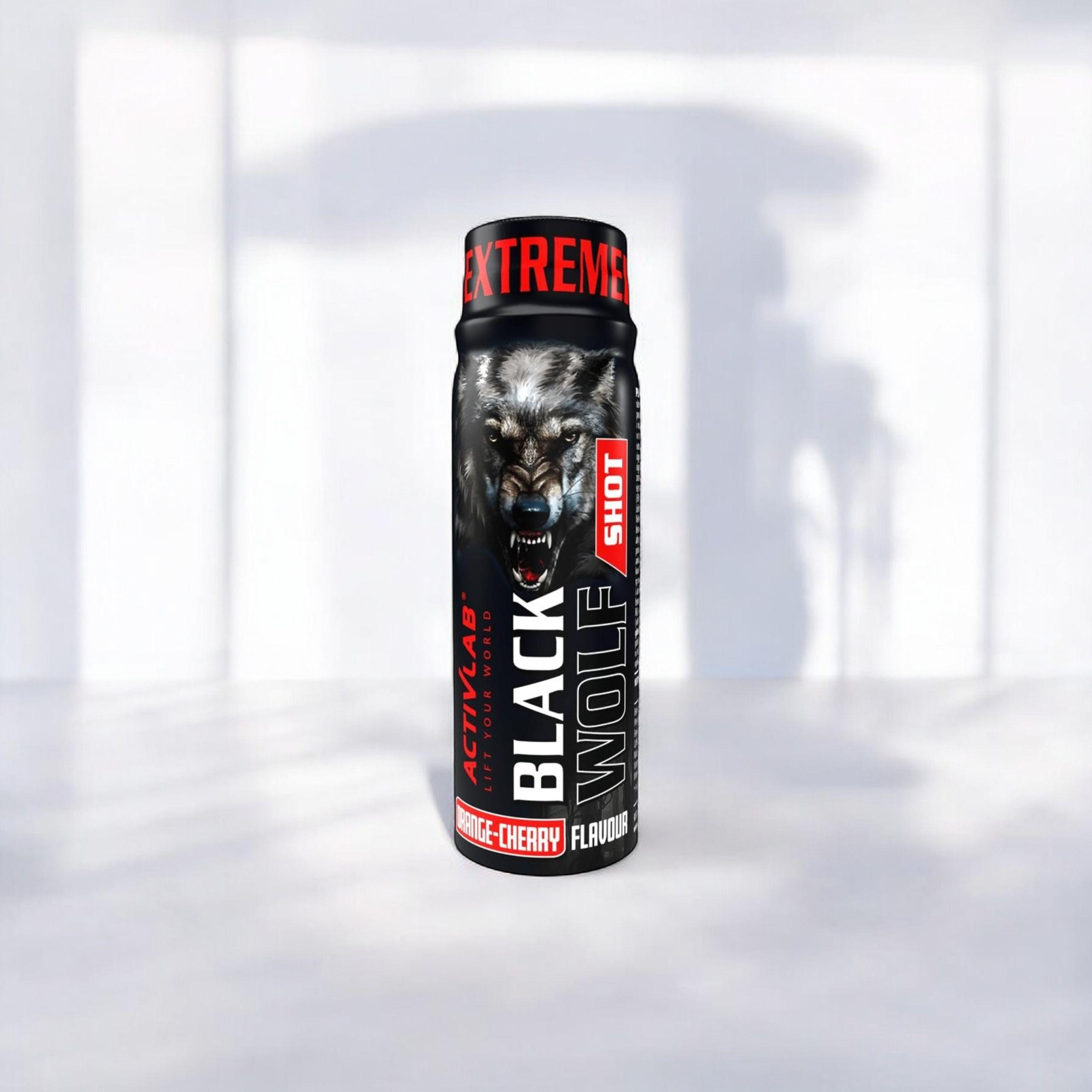 ACTIVLAB - Black Wolf Shot - 12x 80ml - Orange Cherry