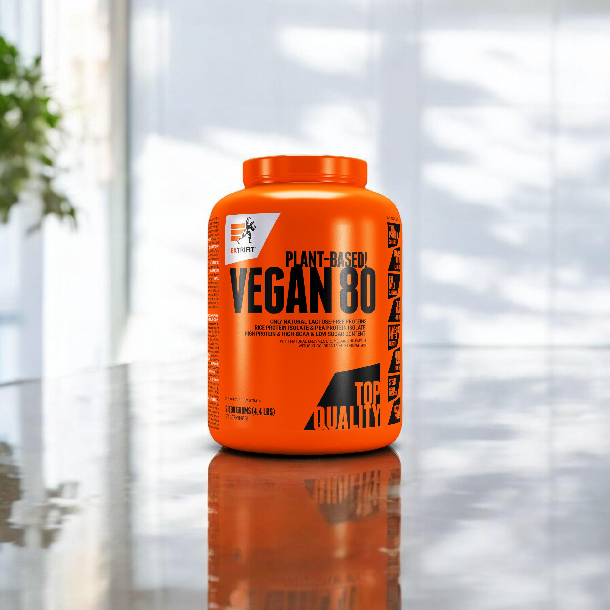 EXTRIFIT Vegan 80 - 2x 2000g
