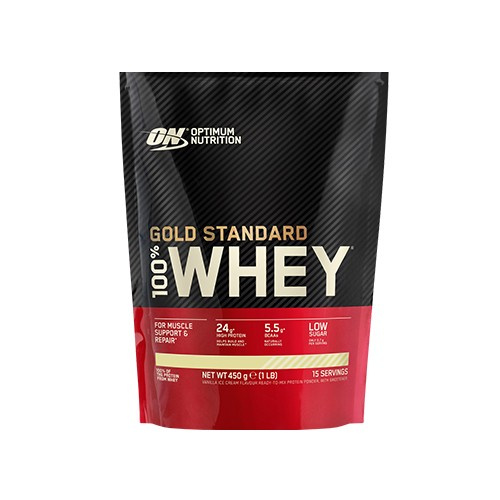 OPTIMUM NUTRITION 100% Whey Gold Standard Bag - 450g