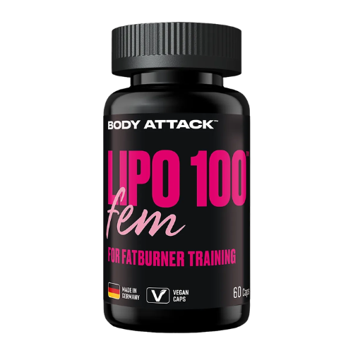 BODY ATTACK Lipo 100 FEM - 3x 60vcaps