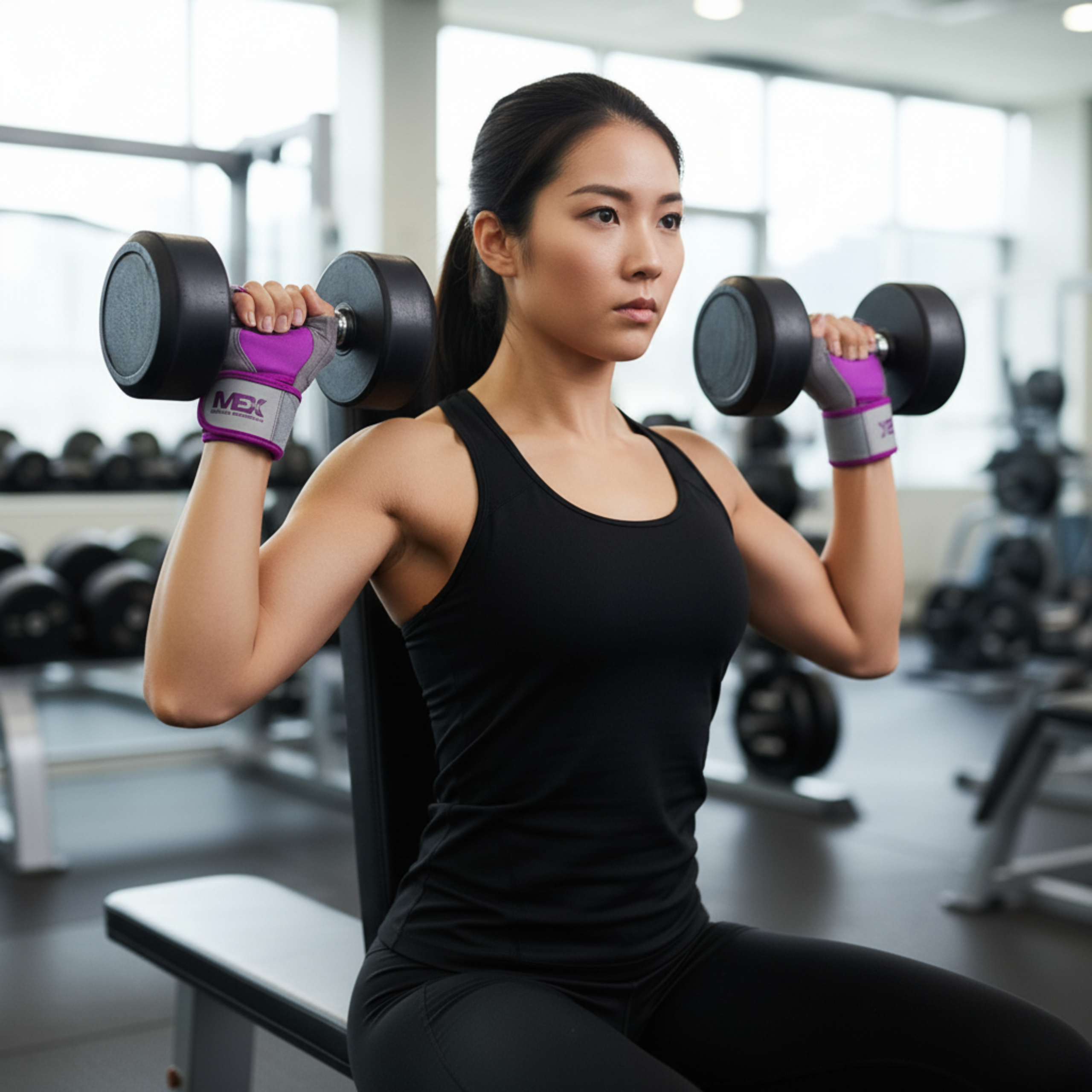 MEX NUTRITION - Luv Purple Gloves 