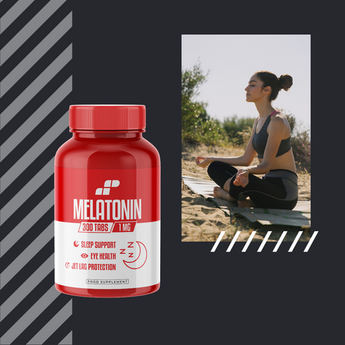 MP NUTRITION Melatonin 1mg - 300tabs - Melatonina