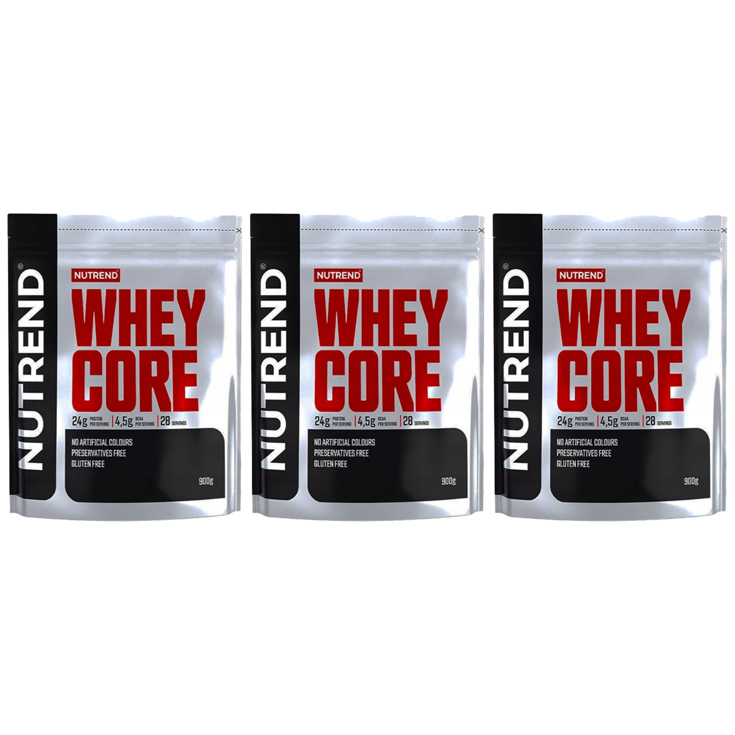 NUTREND Whey Core - 3x 900g