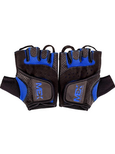 MEX NUTRITION - Rękawice M-Fit Blue - M