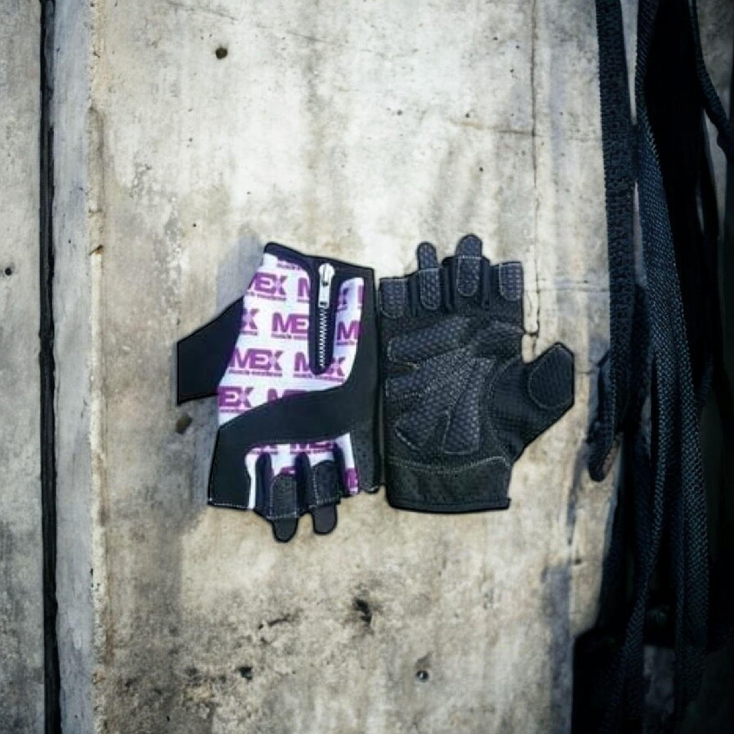MEX NUTRITION - Smart Zip Purple Gloves - XL